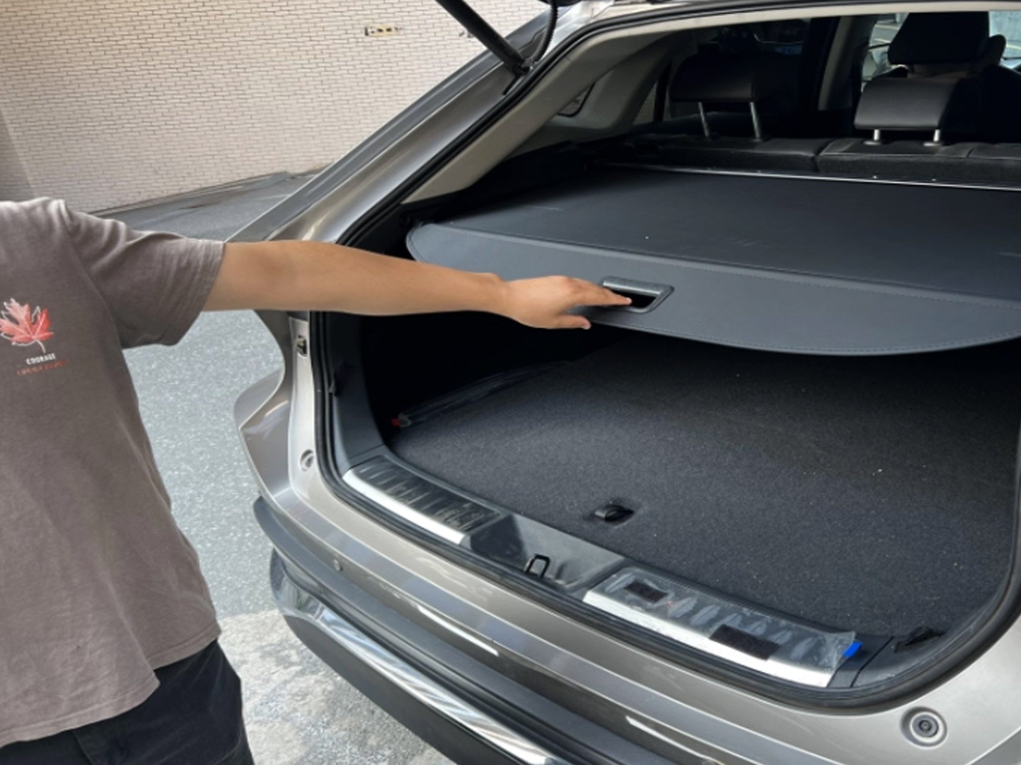 Für VOLVO V60 10-18 Schwarz Laderaumabdeckung Abdeckrollo Kofferraum Rollo