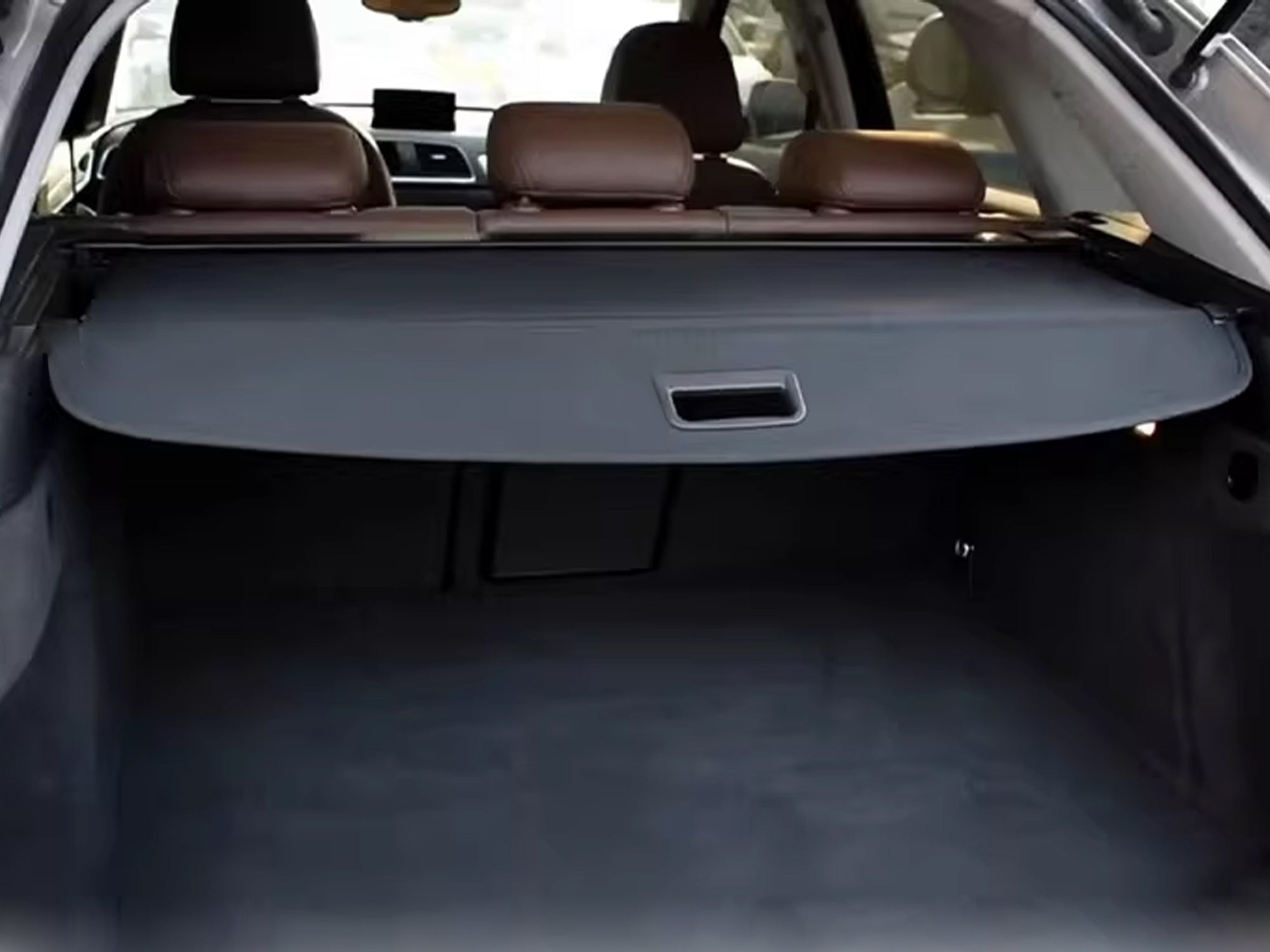 Für Audi Q3 8U 2011-2014 Schwarz Laderaumabdeckung Abdeckrollo Kofferraum Rollo