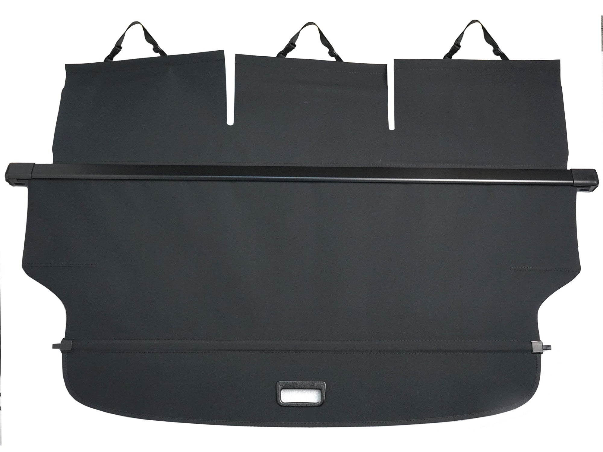 Für Ford S-MAX 2006-2014 Schwarz Laderaumabdeckung Abdeckrollo Kofferraum Rollo