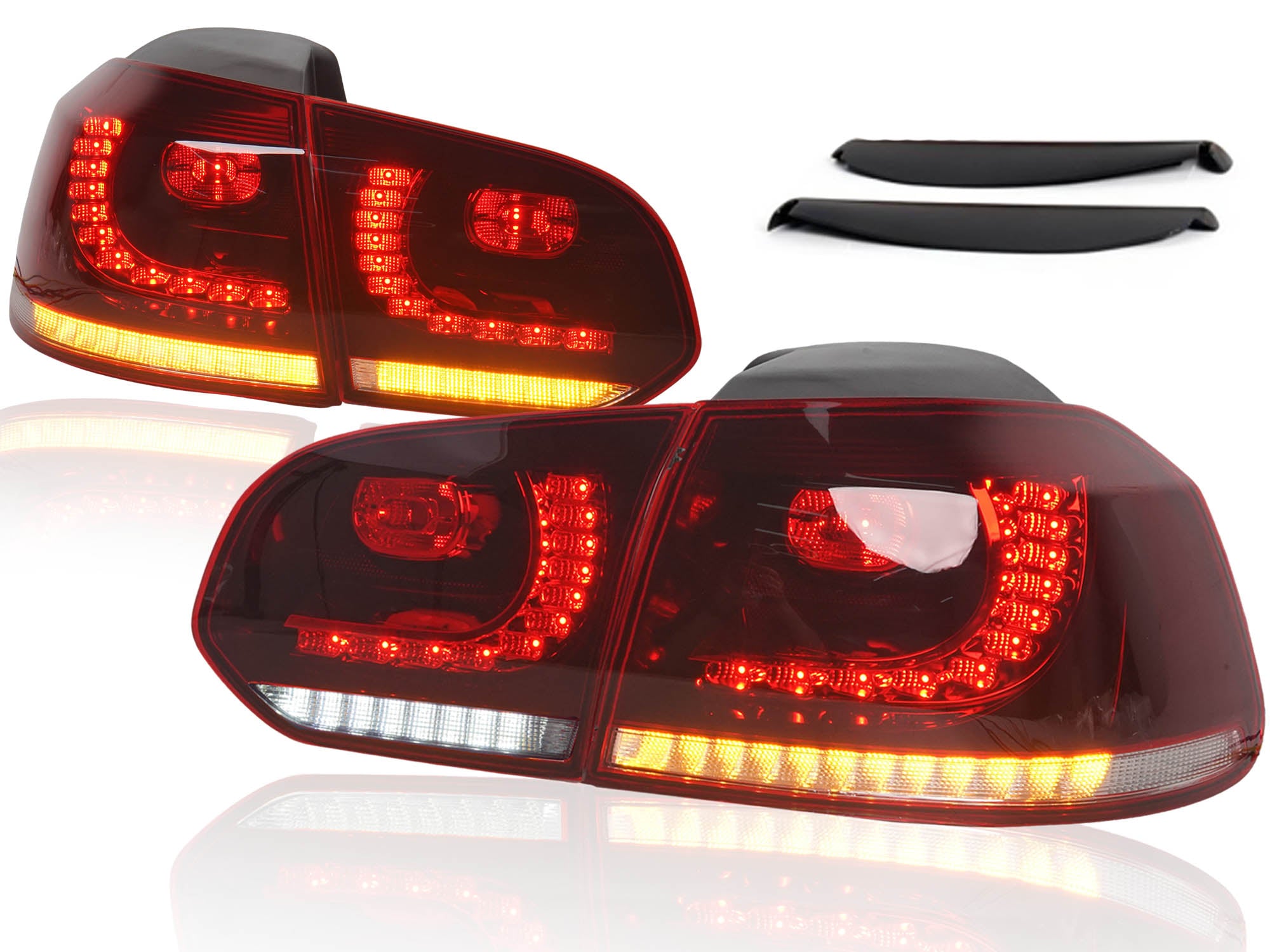NEU LED Rücklicht Rückleuchten für VW Golf 6 Heckleuchten MK6 GTI GTD TSI TDI R 2008-2013