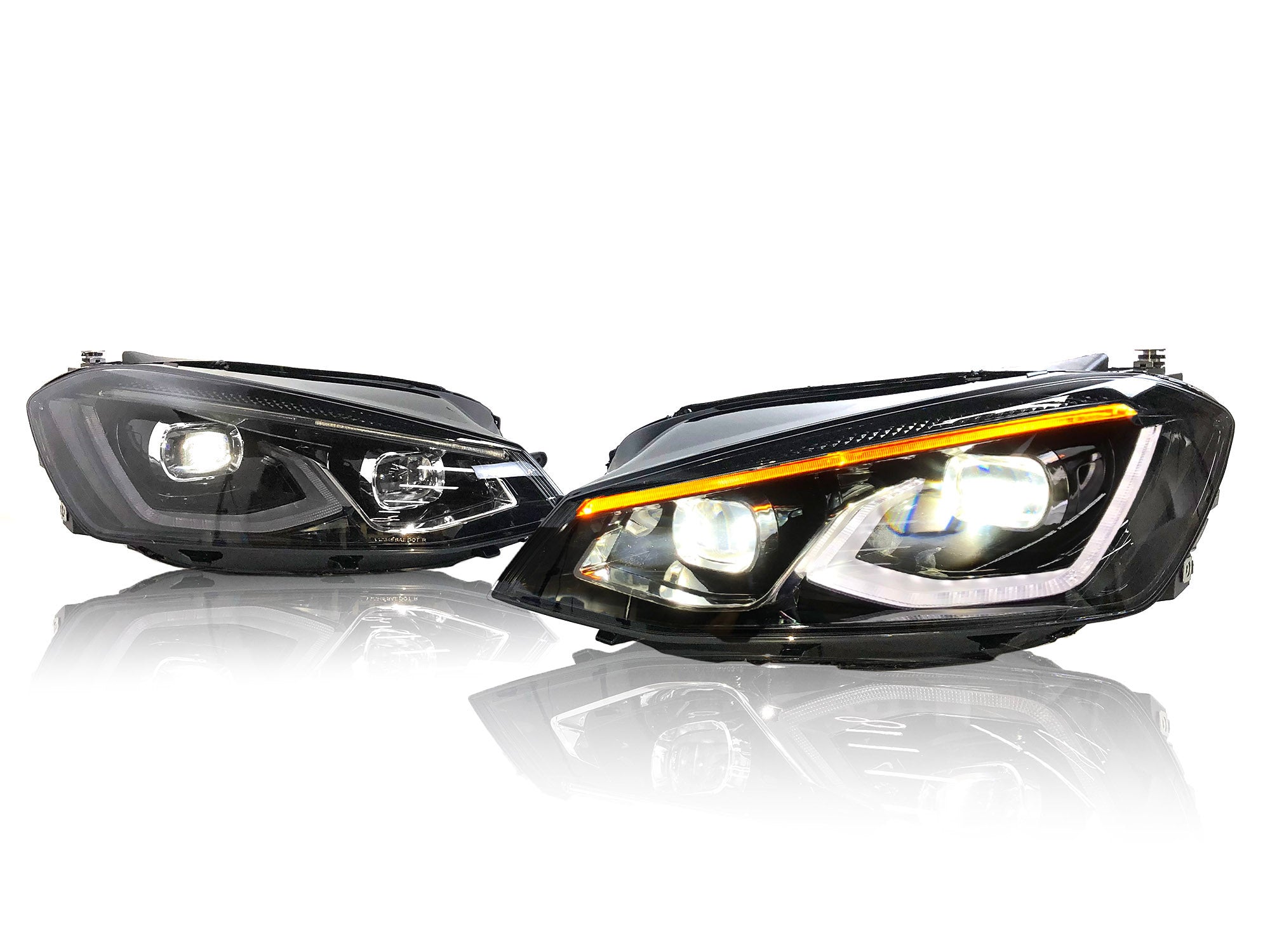 NEU LED Scheinwerfer für 2014-2019 2017 Volkswagen Golf MK7 Sequenzielle Set