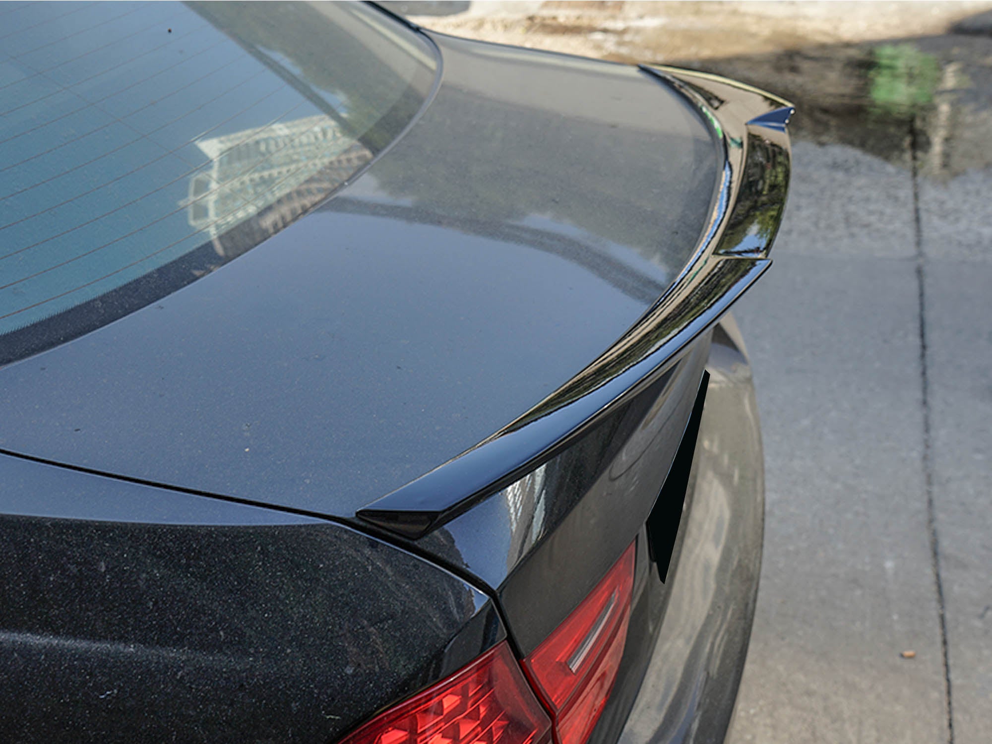 Spoiler Heckspoiler Heckflügel Schwarz Passend für 3er E90 M3 318d 320d 320i 325i 2005-2011