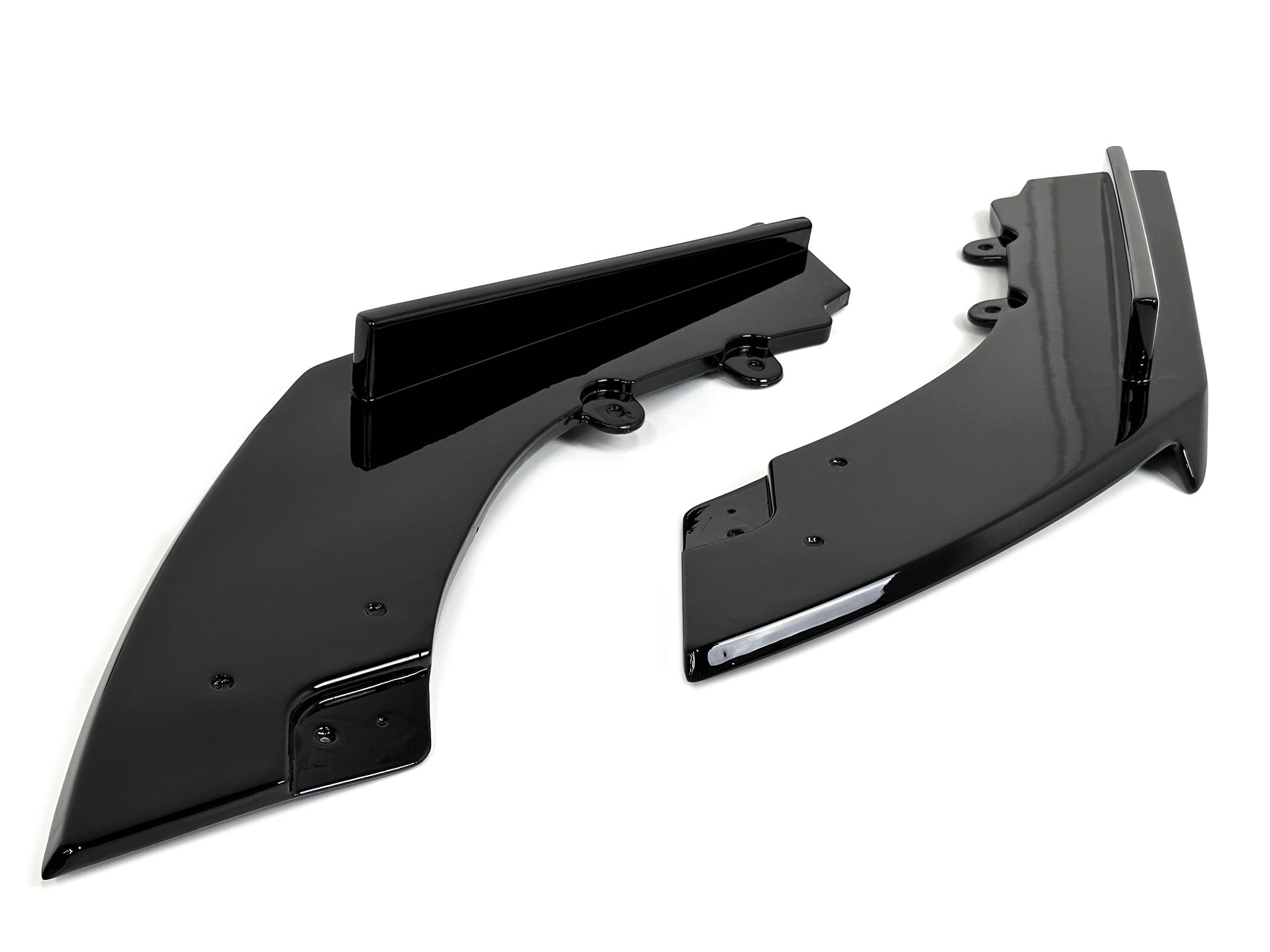 Diffusor Heckdiffusor Glanz Schwarz Passend für M2 F87 Coupe 2-Türer 2015-2018 OHNE ABE