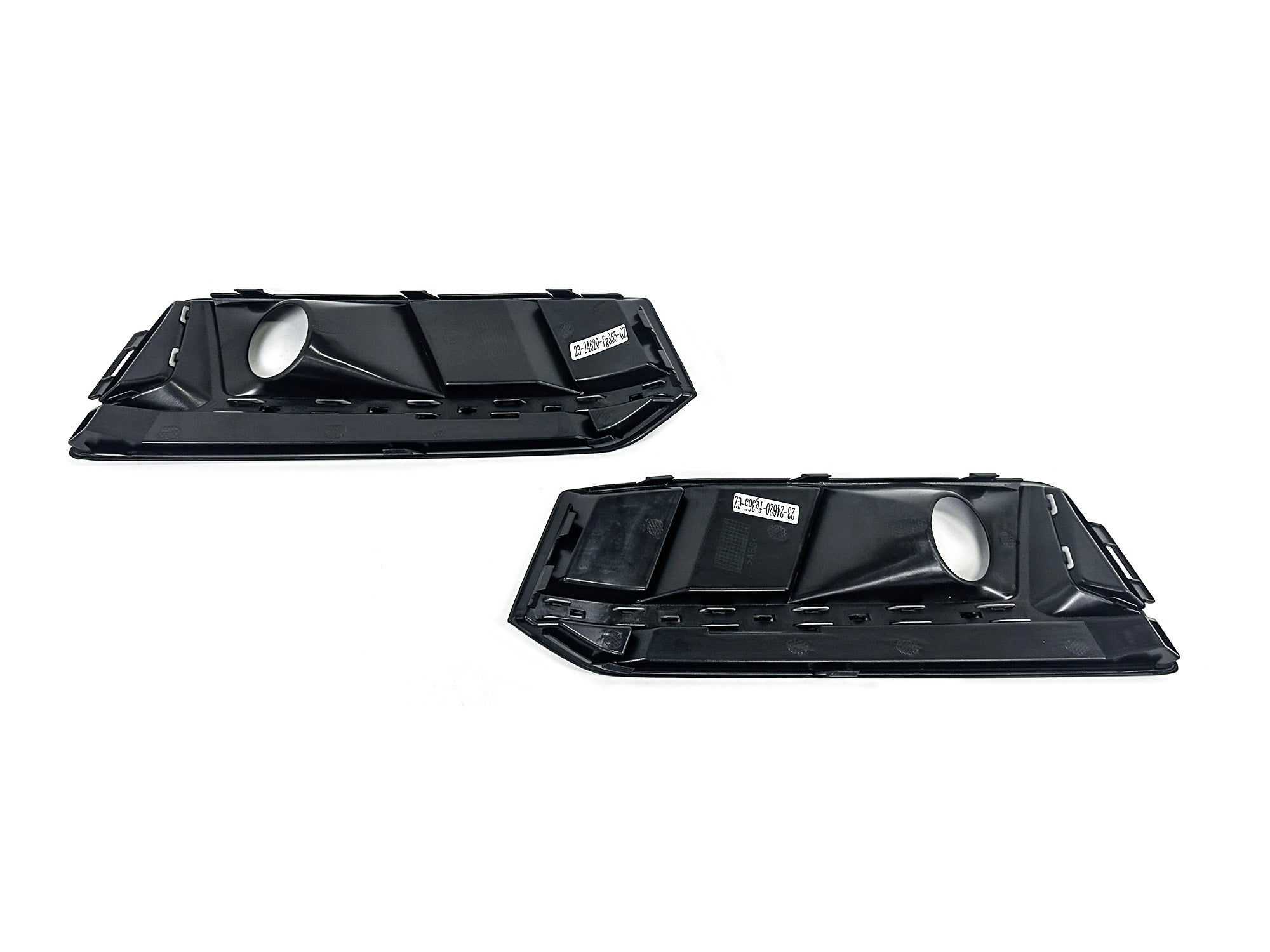 Schwarz Nebelscheinwerfer Blenden Gitter für Audi A4 B9 S-Line ohne ACC 15-19