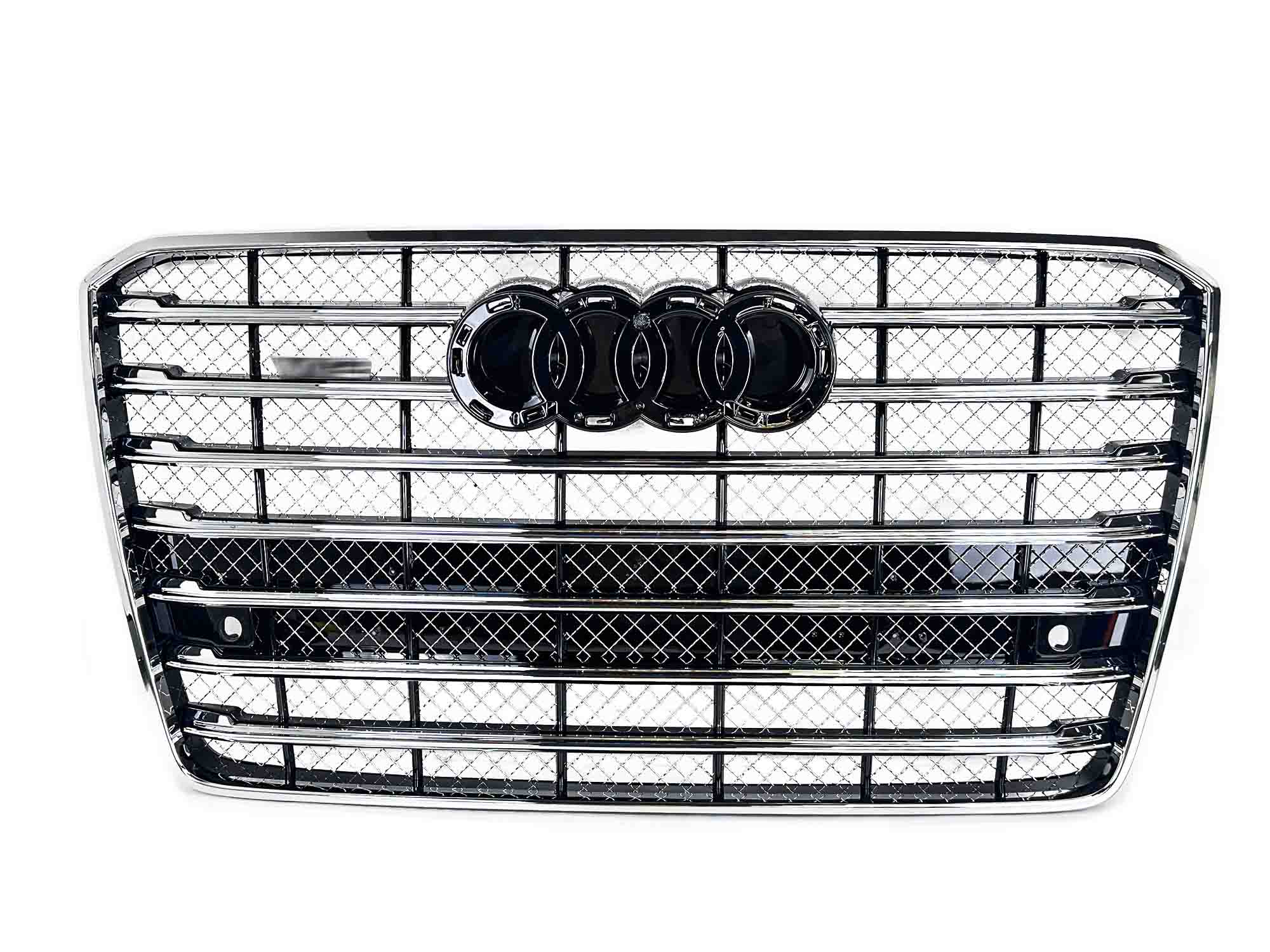 Sport Chrom Front Grill Kühlergrill Für Audi A8 D4 4H MOPF 2014-2017 fg342