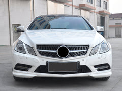 Silber Diamantgrill Kühlergrill Front Grille für Mercedes Benz E Klasse W207 C207 A207 E200 E220 E300 E350 E400 2009 2010 2011 2012 2013 fg6