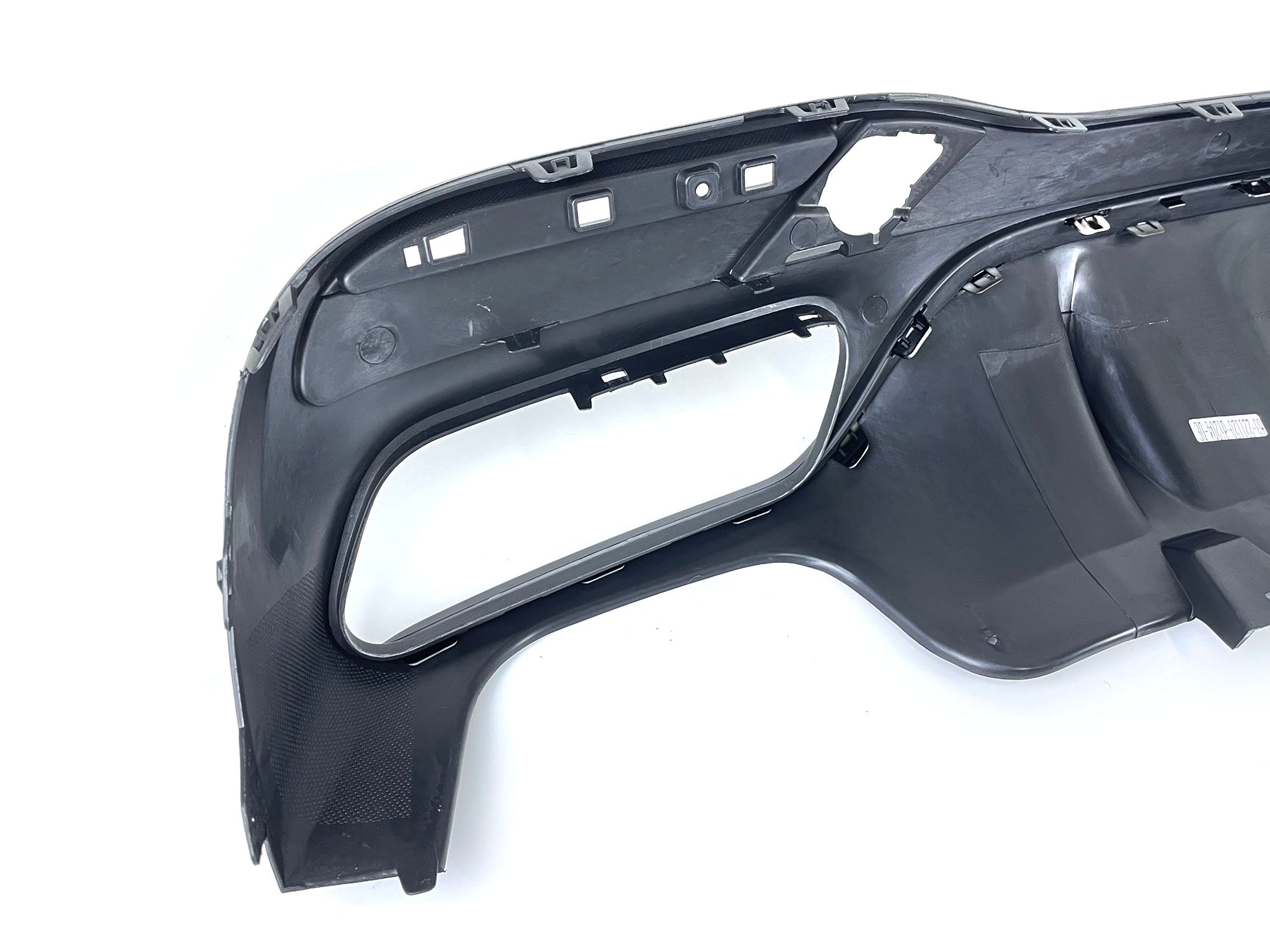 Heckdiffusor + Endrohre Schwarz für Mercedes GLS X166 AMG Line 2015-2019