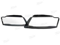 Paar Klar Scheinwerferglas Abdeckung Für Audi A5 8T 2008-2012 Scheinwerfer Glas