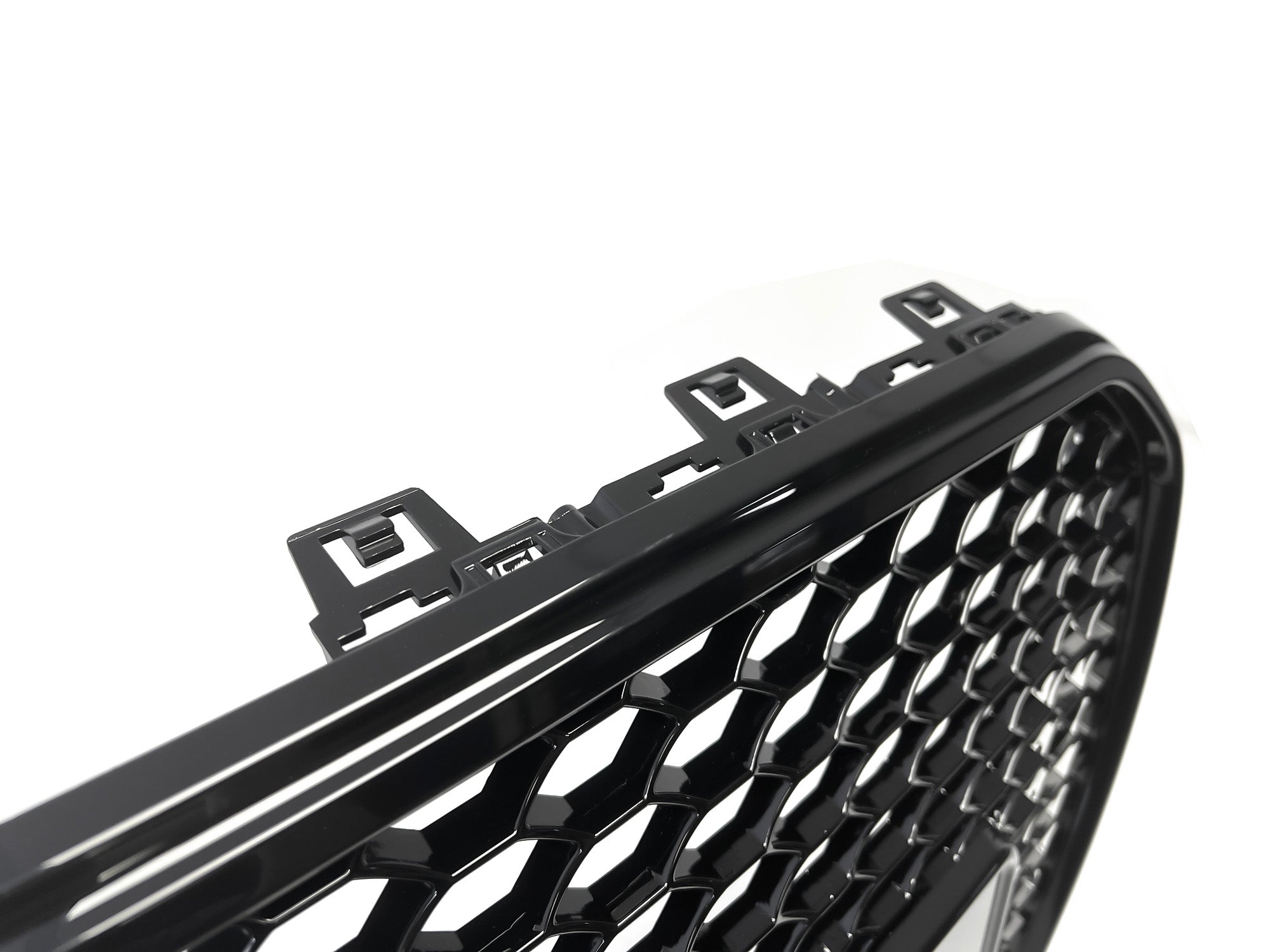 Wabengrill Kühlergrill Grill Glänzend Schwarz für AUDI A5 8T S5 Sportback Coupe Facelift 2012-2016