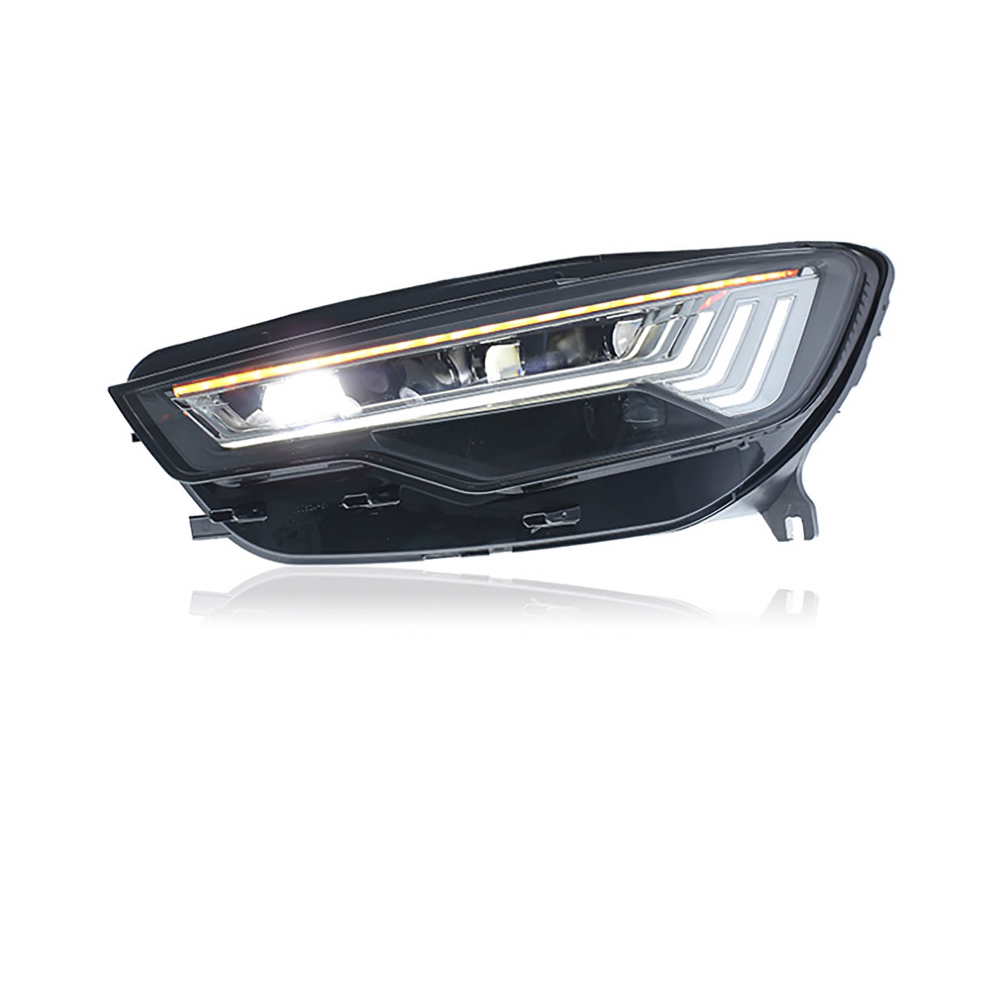 Für Audi A6 C7 16-18 HID Scheinwerfer Frontscheinwerfer Direct Plug-in