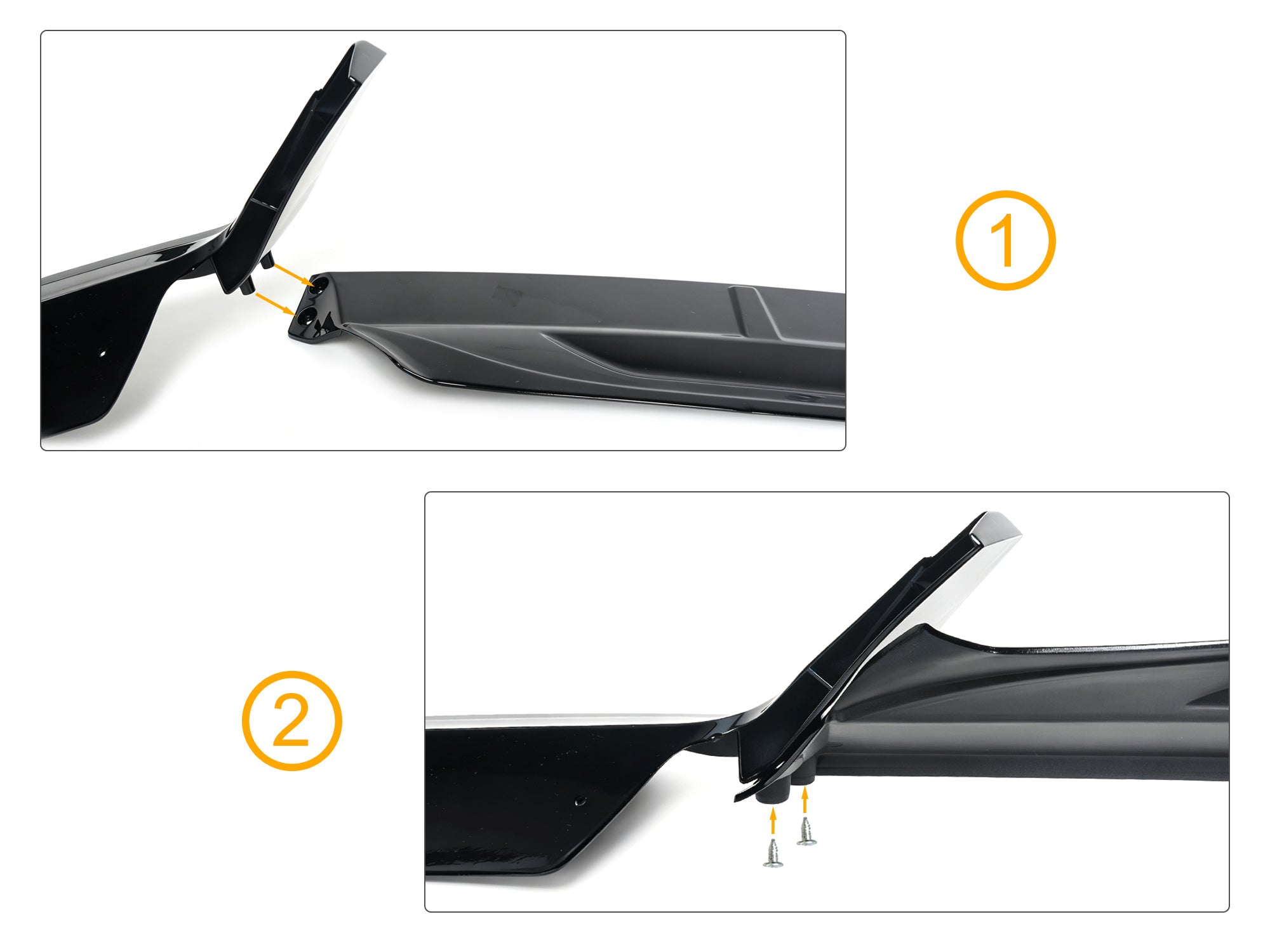 Schwarz Stoßstange Spoiler Lippe Frontspoiler für Mercedes GLE W167 C167 AMG Line 19-23 ohne ABE