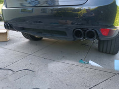 Auspuffblenden Satz Schwarz 4 Stücke für Porsche Cayenne S GTS Turbo Turbo S 958 4,8L V8 2011-2014