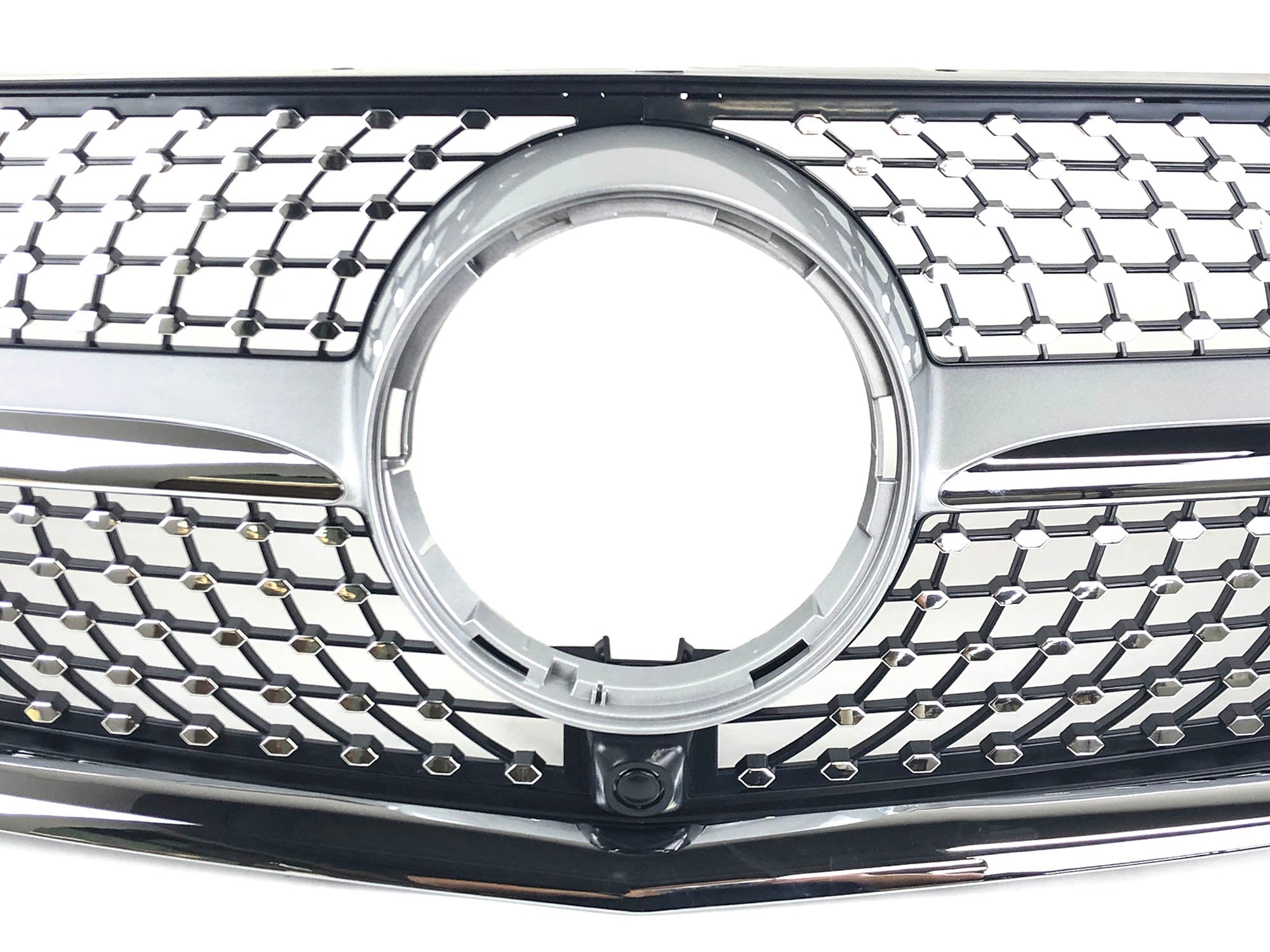 Silber Diamant Front Grill Kühlergrill für Mercedes Benz V Klasse W447 2014 2015 2016 2017 2018 2019