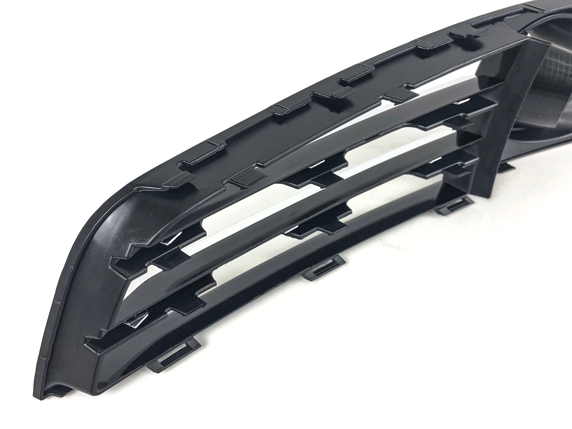 Lüftungsgitter Blenden Grill Gitter Schwarz Chrom für Audi A8 D4 4H 09-13 vor Facelift