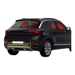 Diffusor Leiste für VW T-ROC ab 2017 Stoßstangenleiste Edelstahl