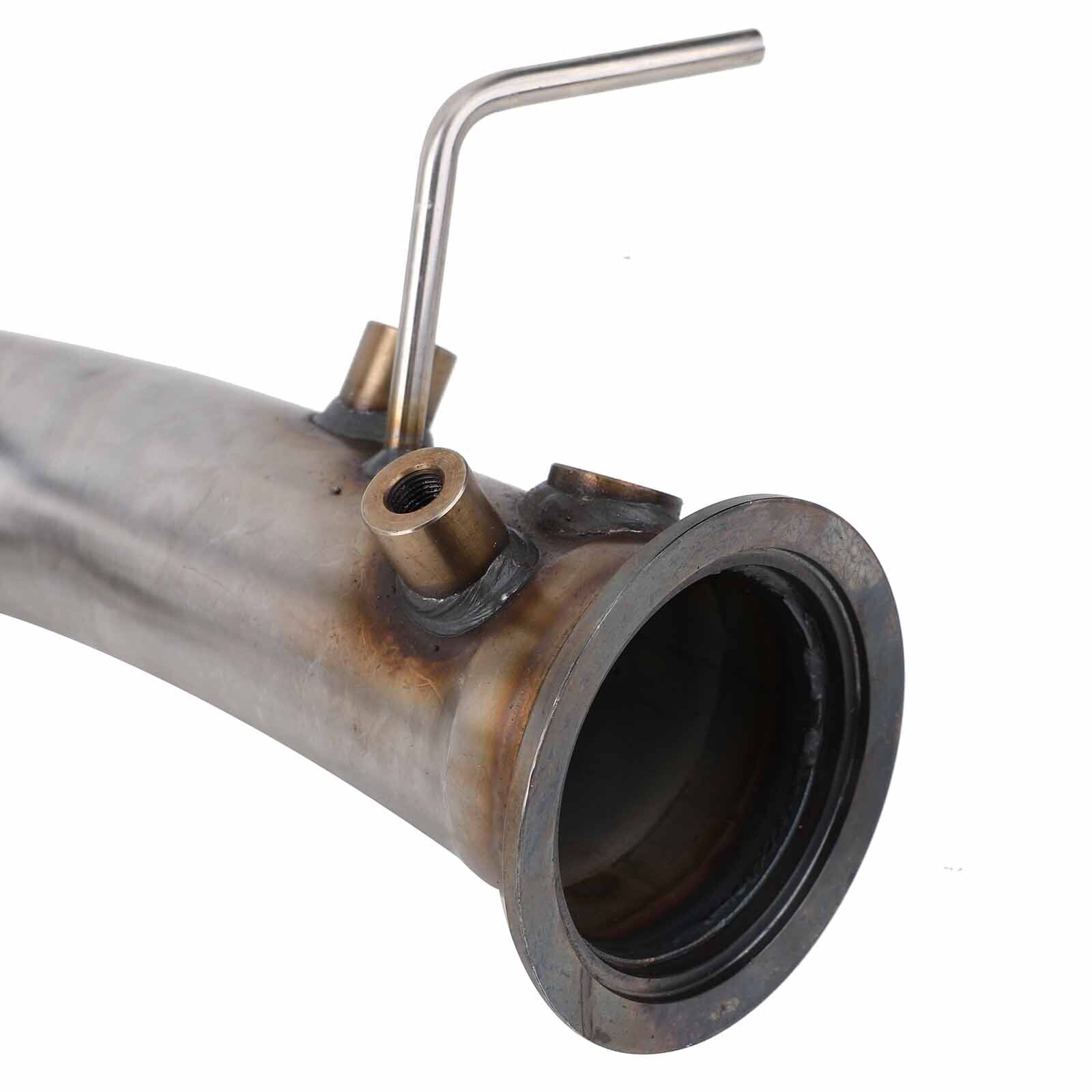 Edelstahl Downpipe Hosenrohr 3 Zoll 76mm für Bmw 5er E60 E61 530d 530xd