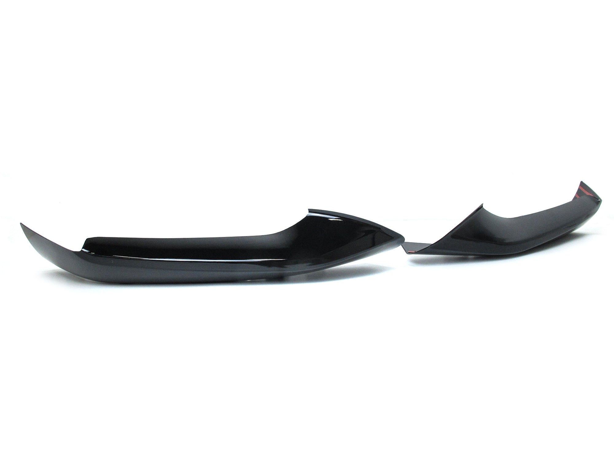 Front Spoiler Splitter Ecken Ansätze Schwarz Passend für 5er G30 G31 Sport Paket 2017-2020 Vor LCI