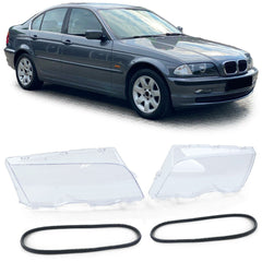 Scheinwerfergläser Streuscheiben passend für BMW 3er E46 Limousine Touring 97-01