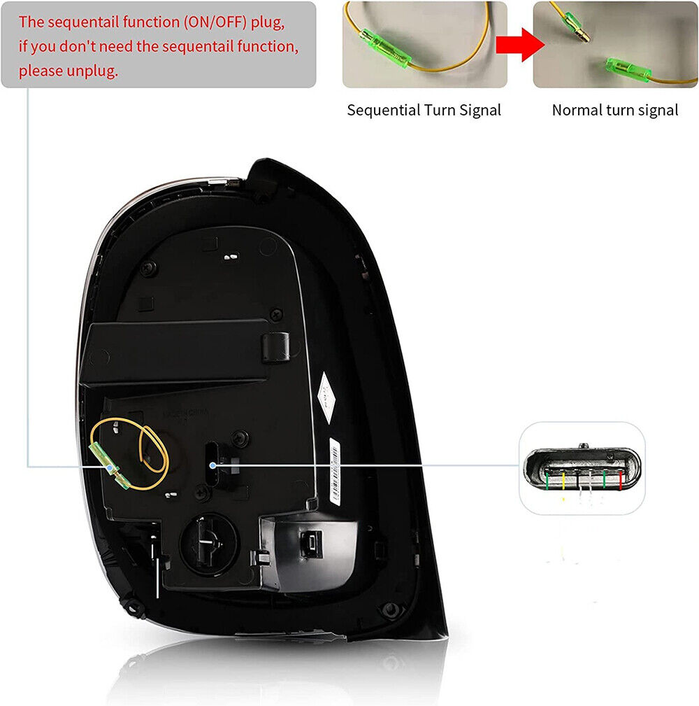 NEU LED Rücklicht Rückleuchten Passend für Mini Cooper F55 F56 F57 2013-2020 E-Prüfzeichen