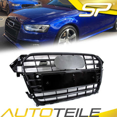 Schwarz Kühlergrill Front Grill für AUDI A4 S4 B8.5 B8 8K Serien S Line S4 Optik Facelift 2011-2015 fg206