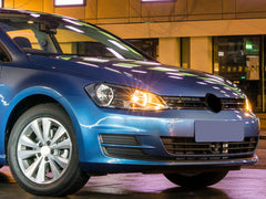 Halogen Scheinwerfer Frontscheinwerfer für VW Golf 7 2012-2017 Rechts 5G1941006