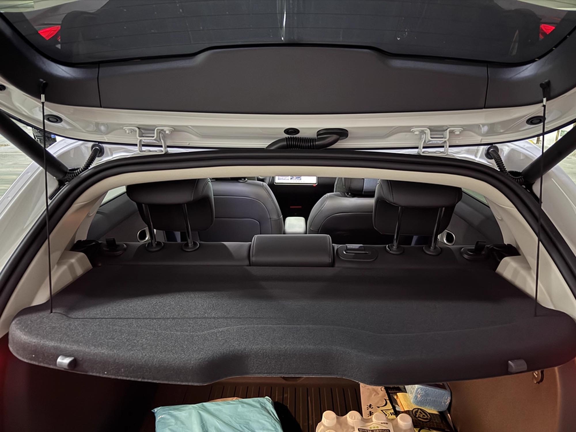 Für Ford Fiesta MK6 2008-2017 Schwarz Hutablage Laderaumabdeckung