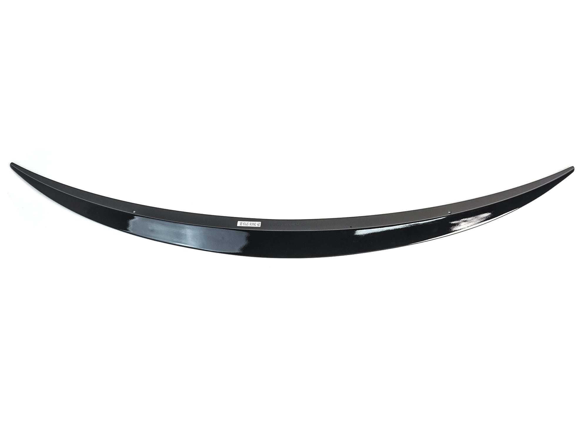 Heckspoiler Spoiler Lippe Schwarz Glanz für Mercedes Benz S Klasse W223 Limo 2020+