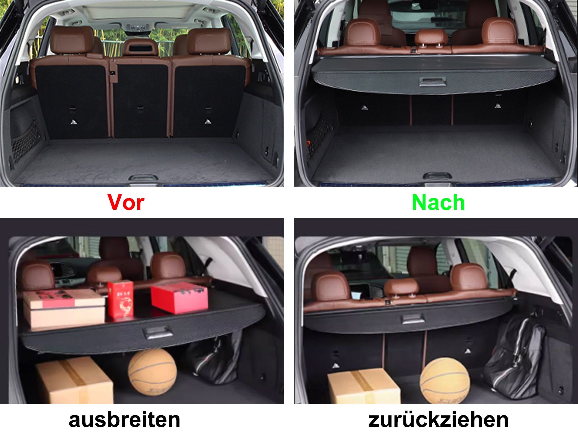 NEU Für BMW X3 G01 2017+ Laderaumabdeckung Abdeckrollo Kofferraum Rollo