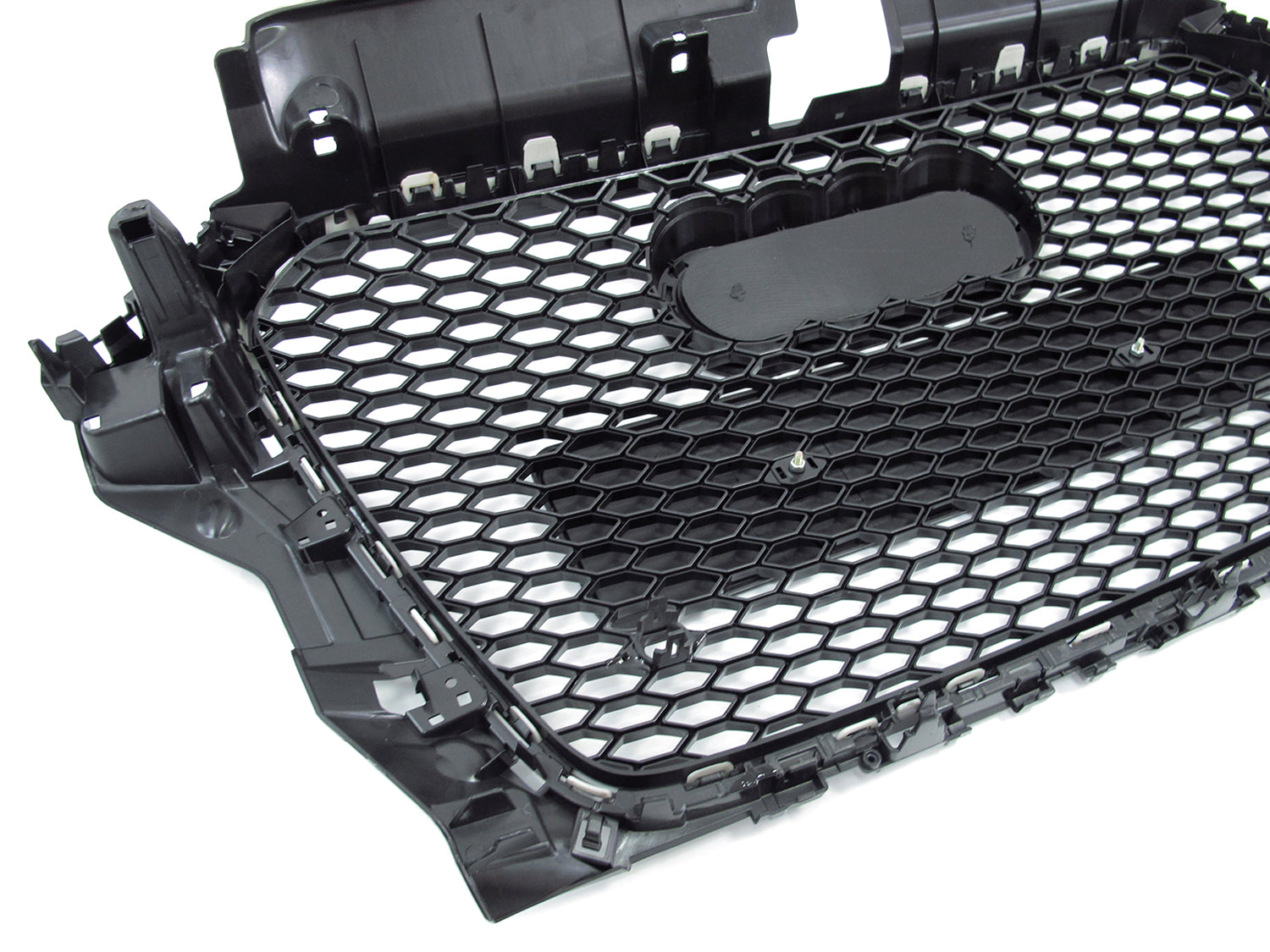 Wabengrill Kühlergrill Grill Schwarz für AUDI A3 8V S3 2012-2016 vor Facelift fg87