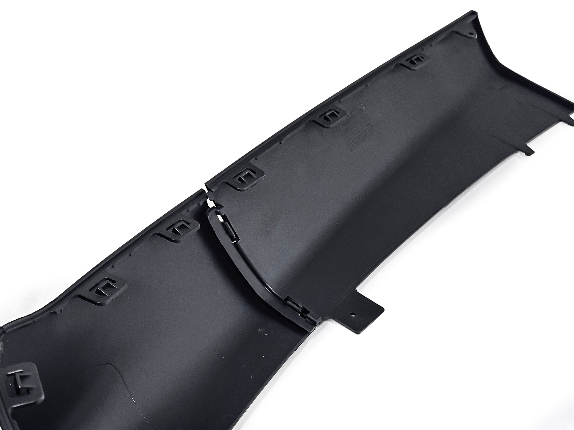 Heckdiffusor Auspuffblenden Schwarz Glanz für Mercedes CLS C257 AMG Line 18-23 OHNE ABE