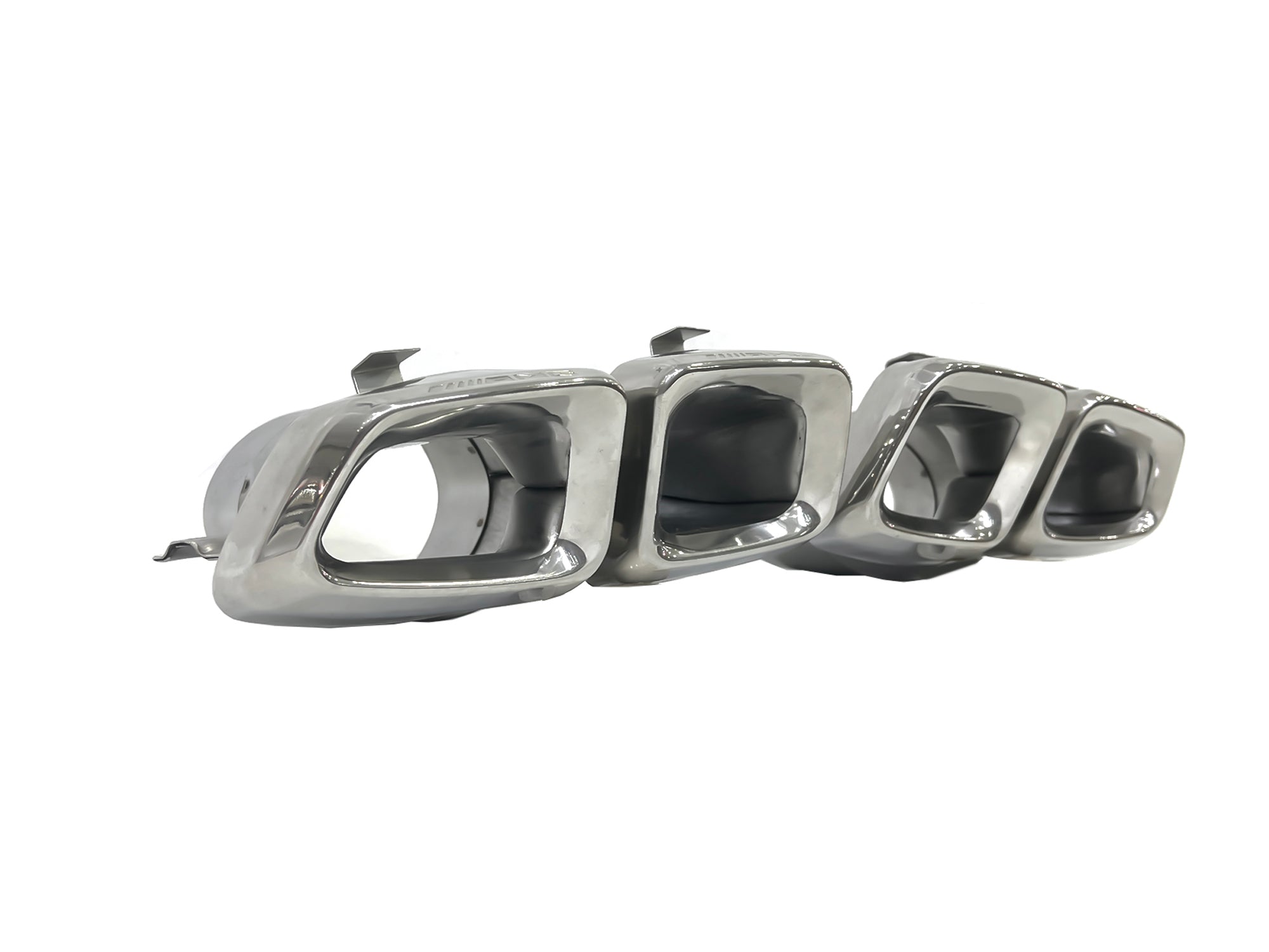 NEU Auspuff Blenden Endrohre für Mercedes GLE ML GL 63 AMG  et252