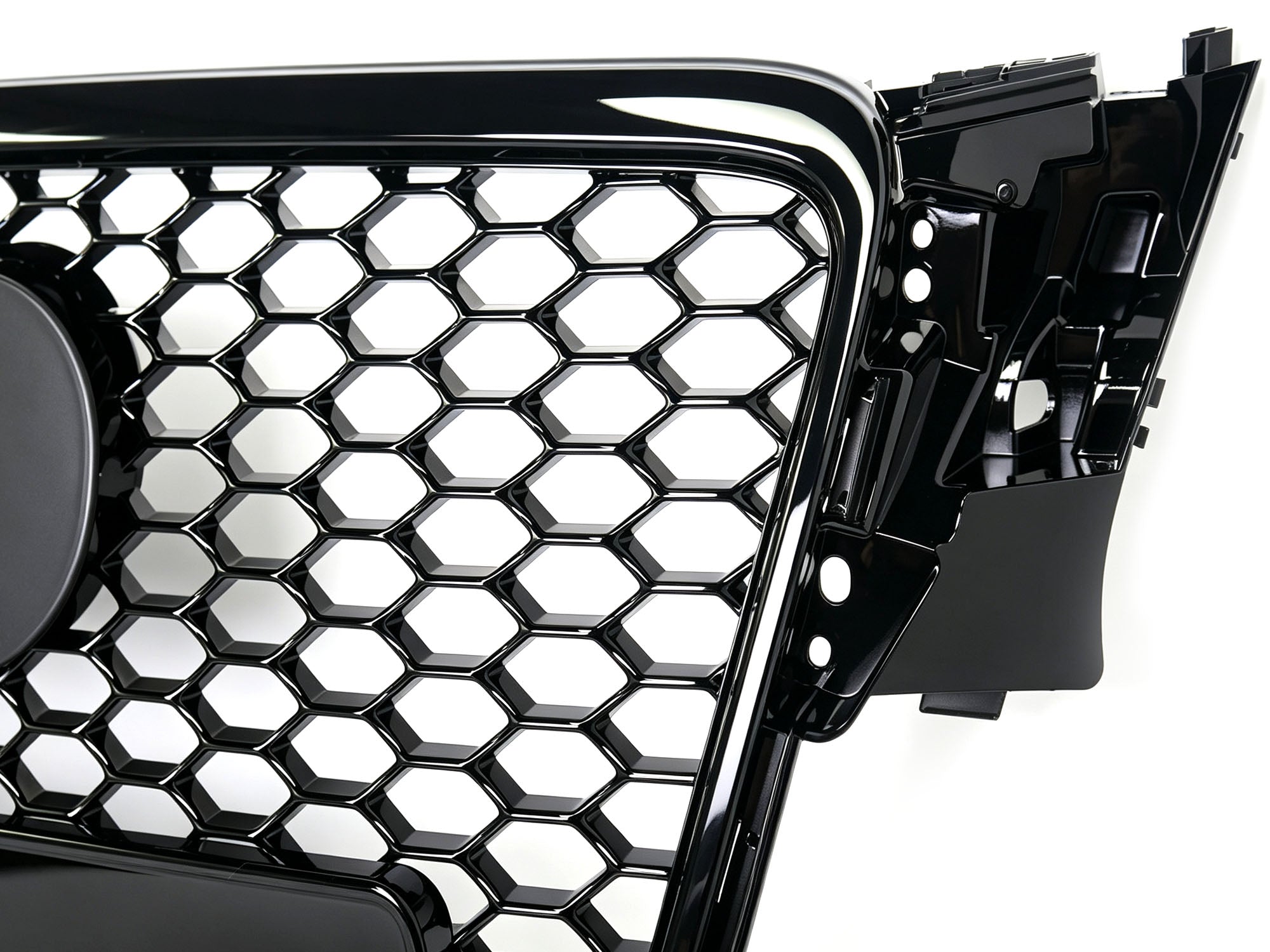 Kühlergrill Wabengrill Frontgrill Schwarz für AUDI A4 B8 8K S-Line S4 2007-2011 fg88