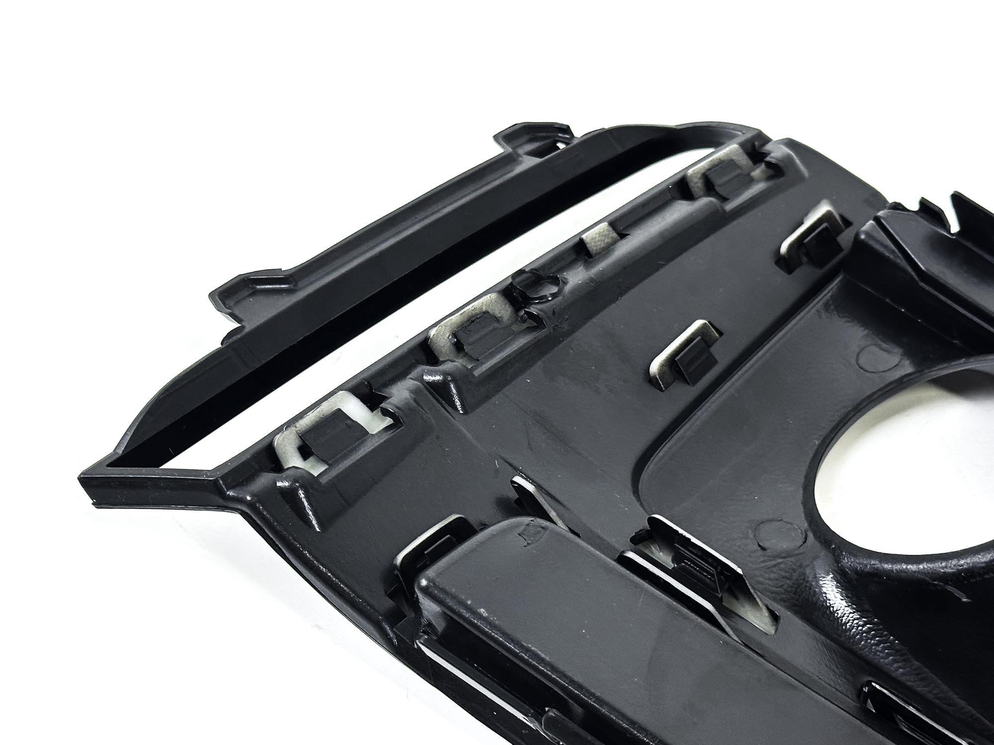 Lüftungsgitter Nebelscheinwerfer Gitter Sport Blenden Schwarz für Audi A5 F5 S-Line 2016-2019 VFL