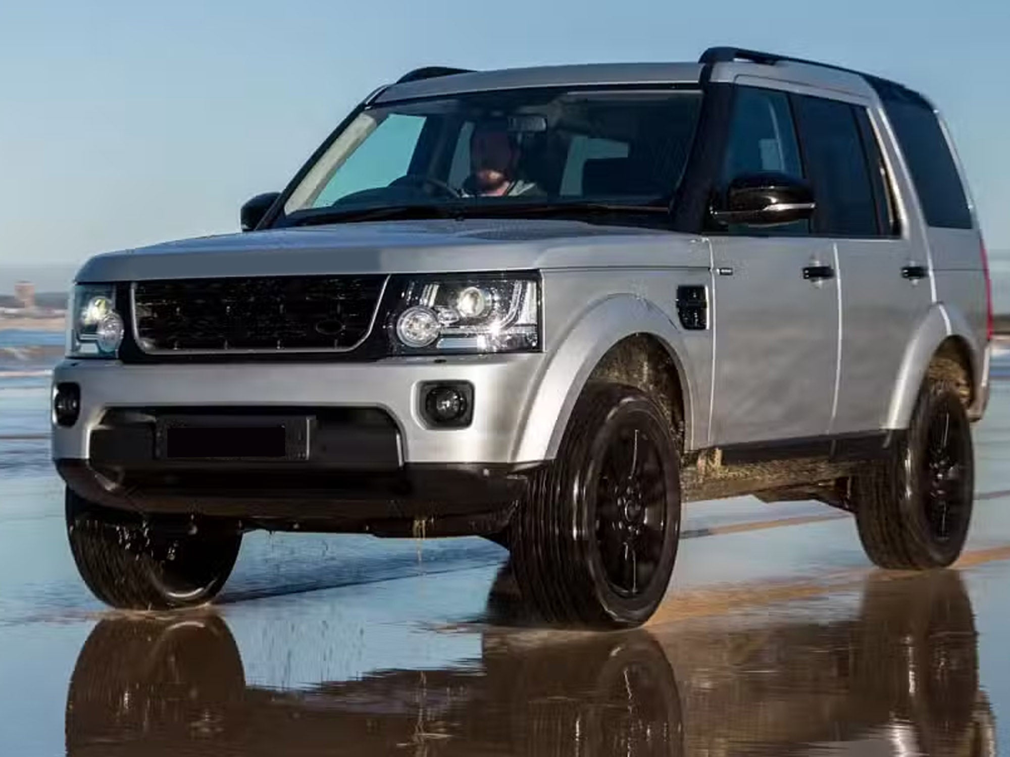 Für Land Rover Discovery 3 & 4 2004-2017 Schwarz Laderaumabdeckung Abdeckrollo Rollo