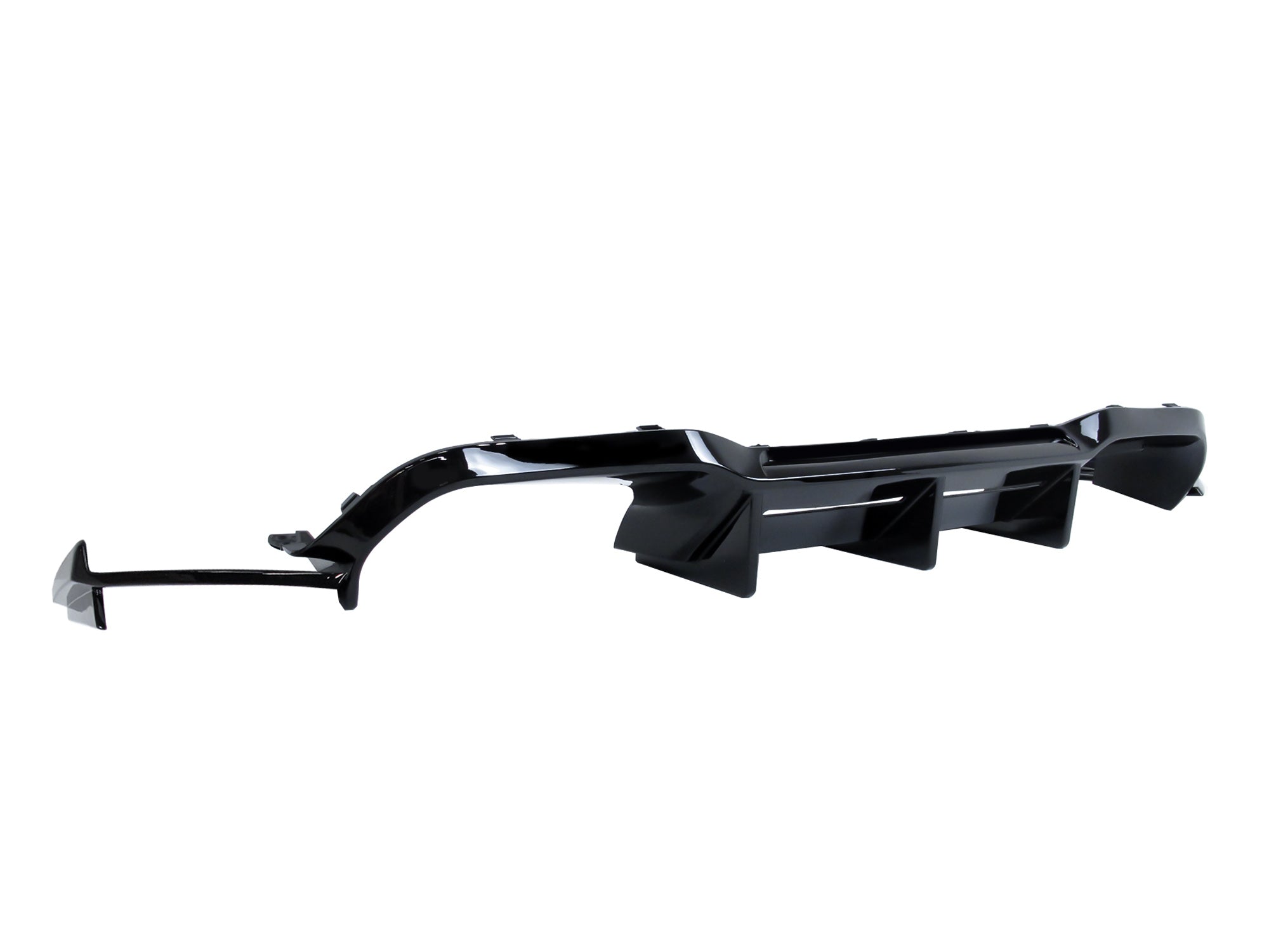 Diffusor Heckdiffusor Glanz Schwarz Passend für M2 F87 Coupe 2-Türer 2015-2018 OHNE ABE