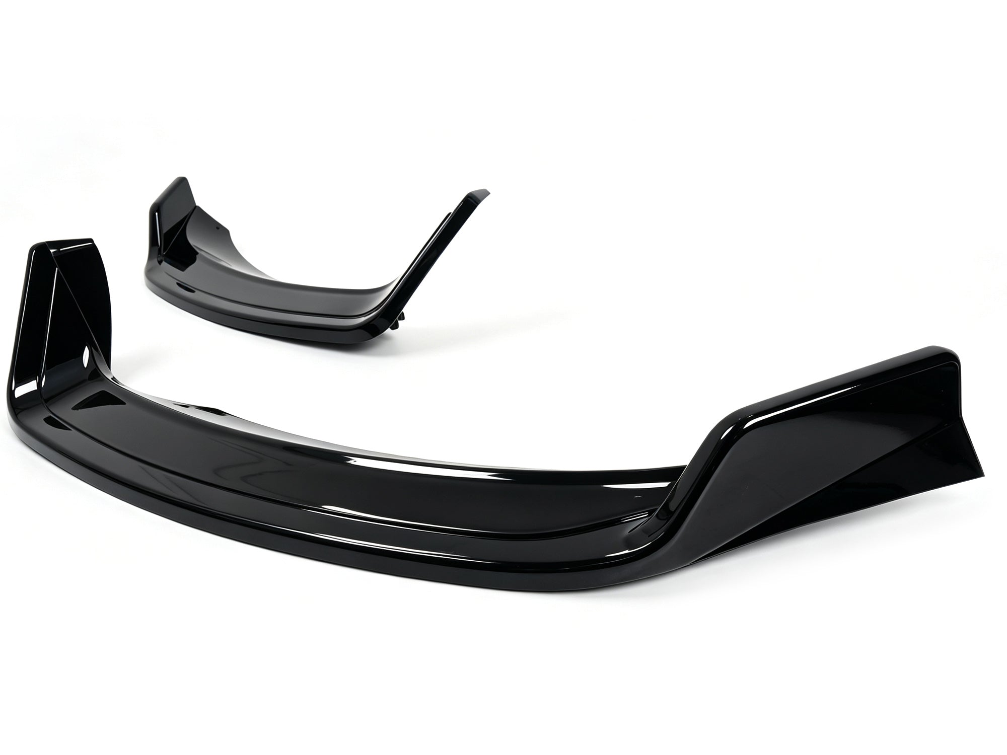 Schwarz Stoßstange Spoiler Lippe Frontspoiler für Mercedes GLE W167 C167 AMG Line 19-23 ohne ABE