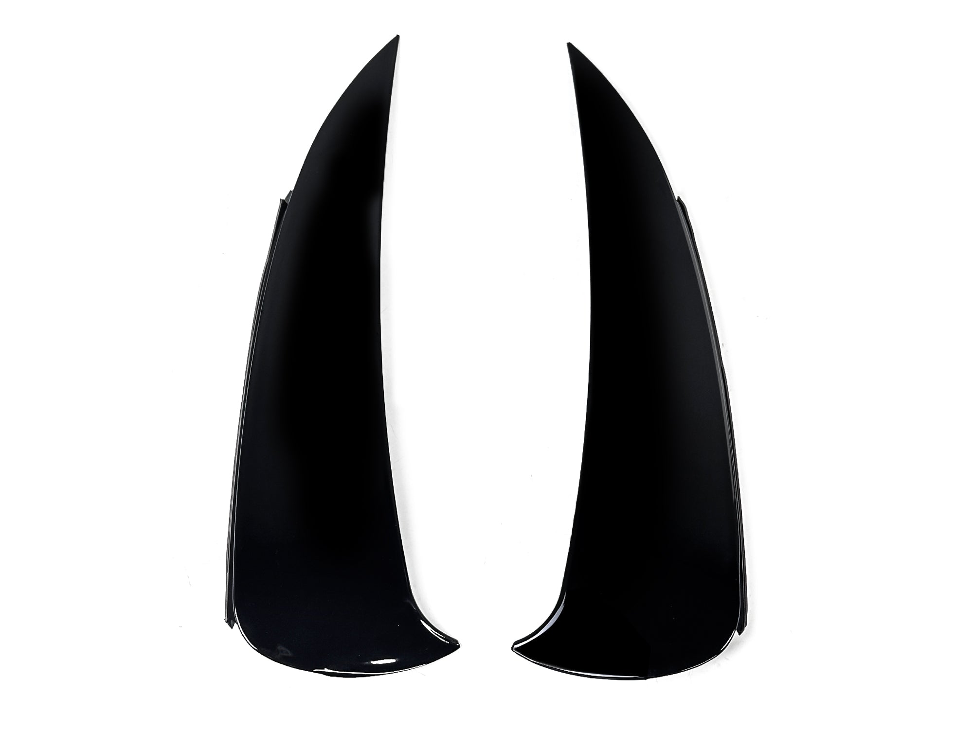 Stoßstange Heck Aero Flaps Canard Schwarz für Mercedes E Kl. W214  AMG Line 2023+