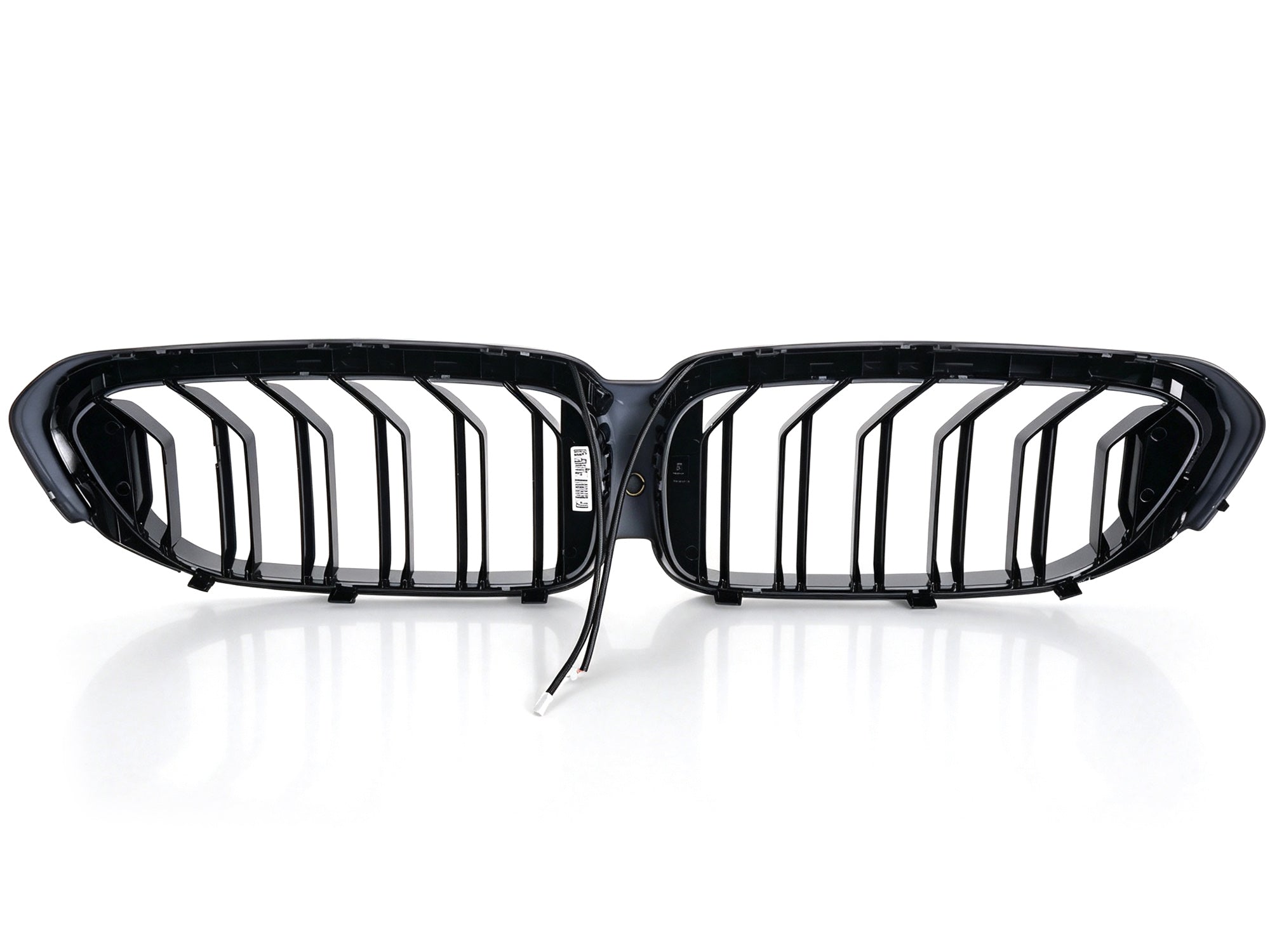 LED Kühlergrill Grill Frontgrill Schwarz für BMW 5er G30 G31 2017-2020 vor LCI