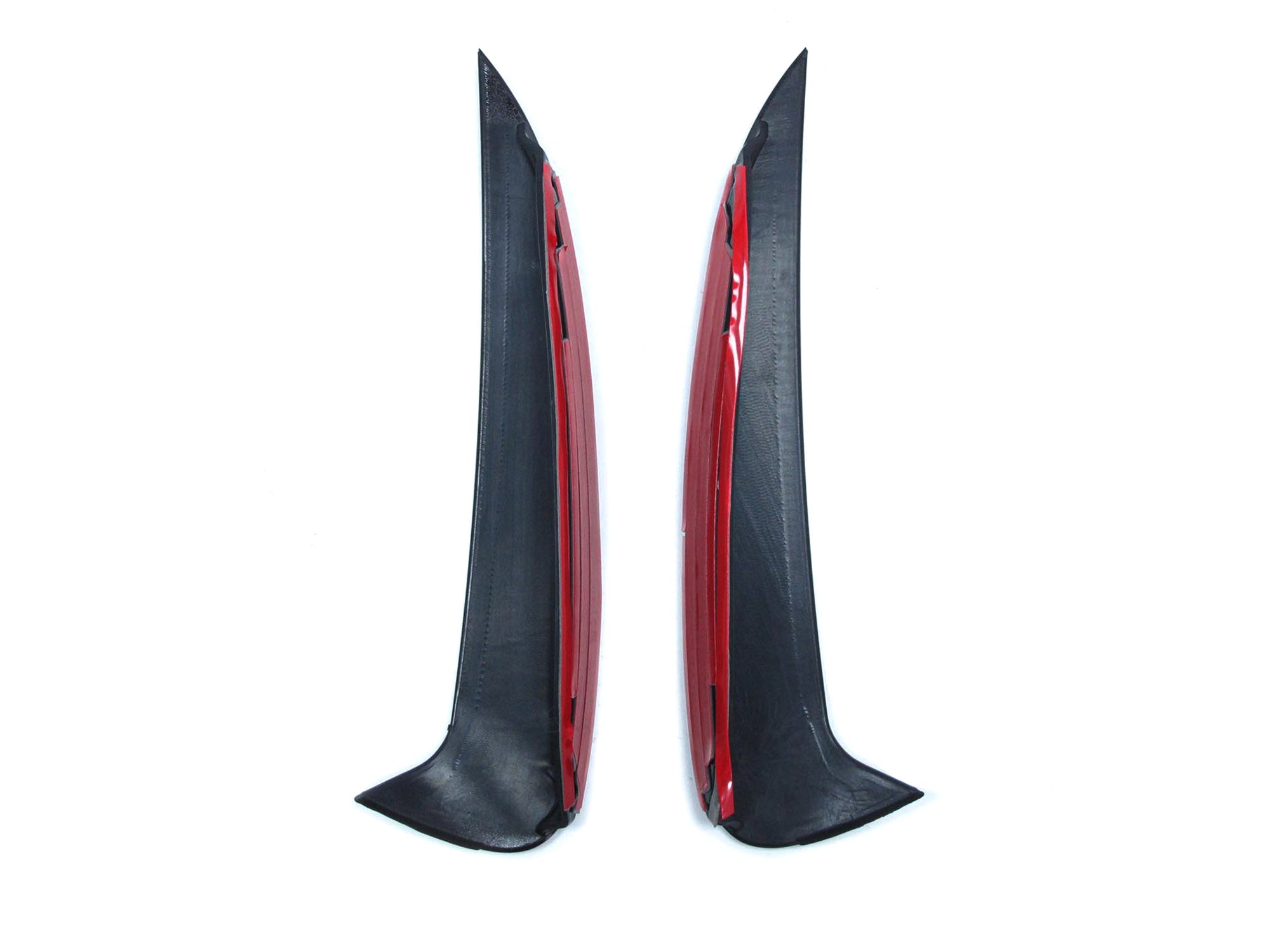 Schwarz Heck Stoßstange Flossen Flaps für Mercedes Benz E Klasse C238 Coupe AMG Line E53 AMG 2017+ pz24