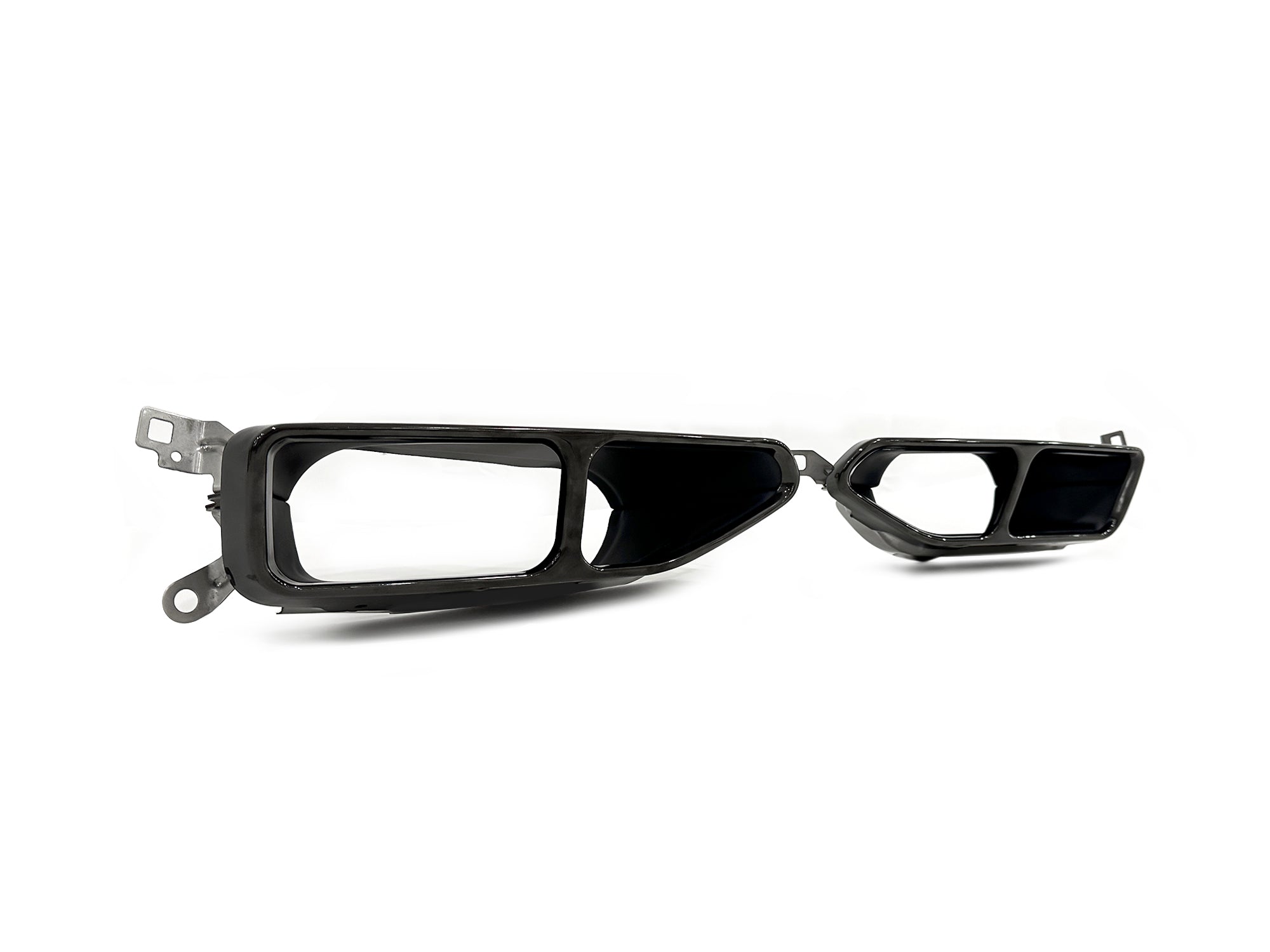 NEU Sport Optik Auspuffblenden Endrohr Auspuff Chrom Passend für 7er G11 G12 19-21 et238