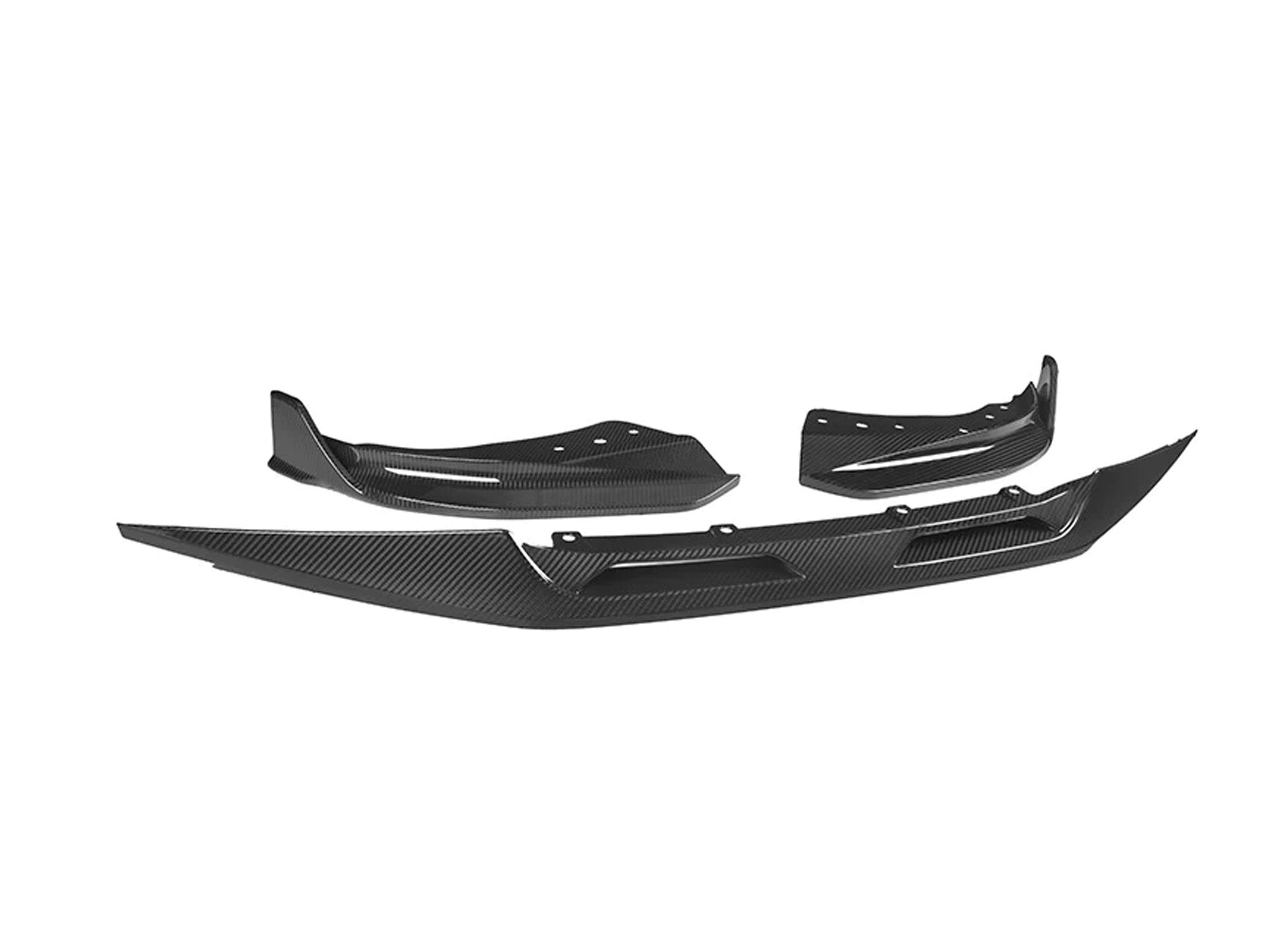 100% Carbon Front Stoßstange Spoiler Spoilerlippe Splitter für BMW 4er G22 G23 Sport Paket 2021+