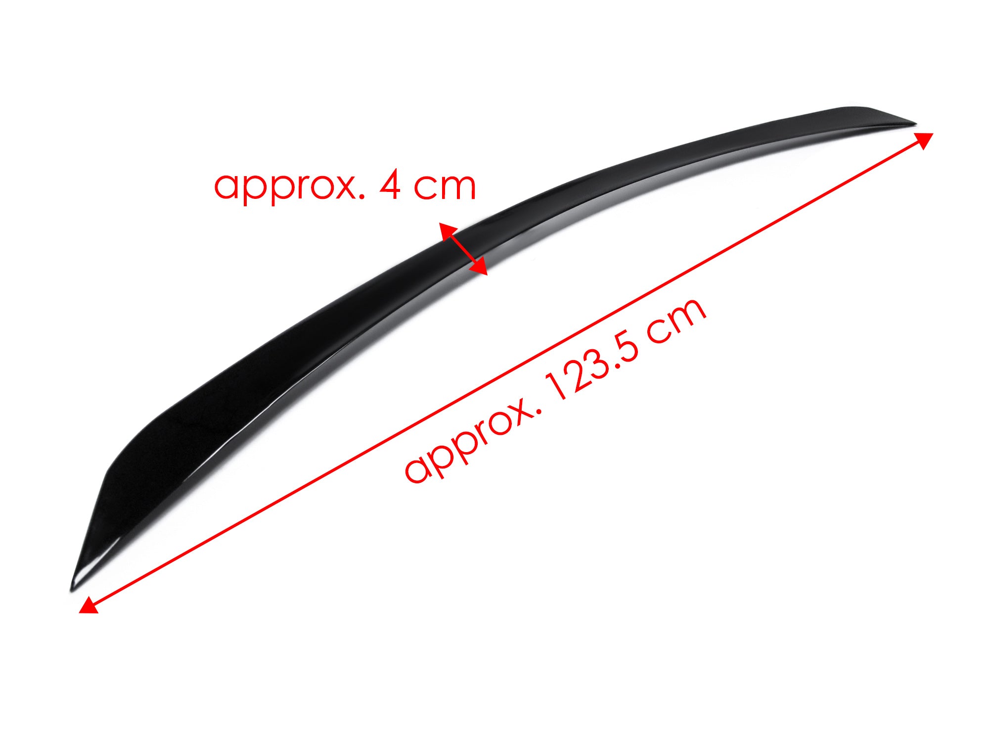 Spoiler Heckspoiler Heckflügel Schwarz Glanz für Mercedes E-Klasse W213 AMG Line 2016-2019 sp5