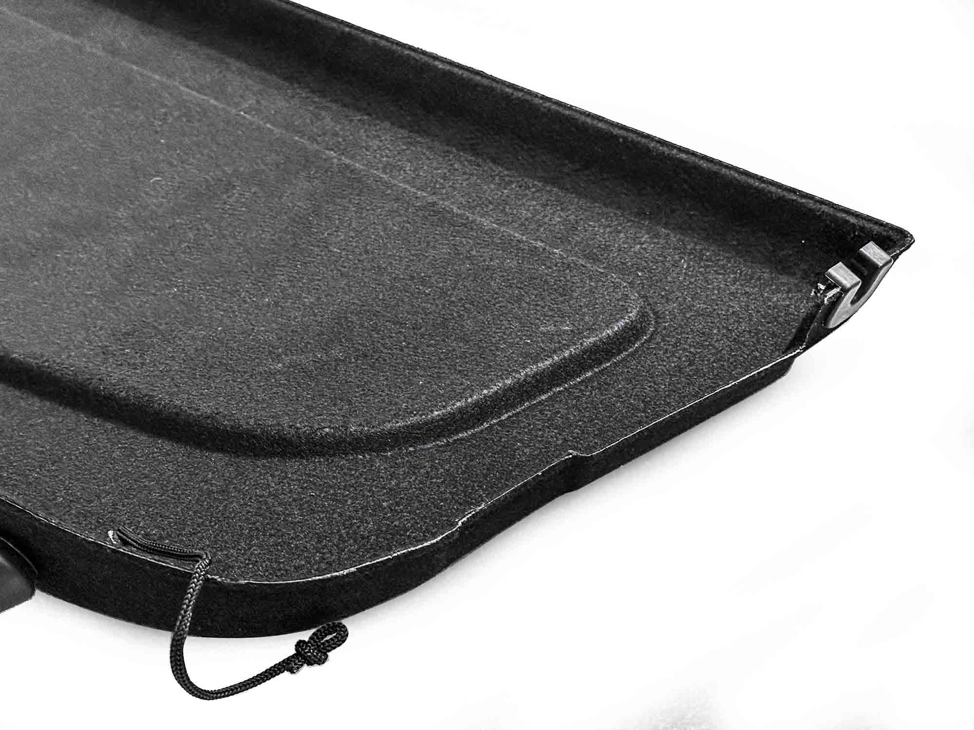 Für Ford Fiesta MK6 2008-2017 Schwarz Hutablage Laderaumabdeckung