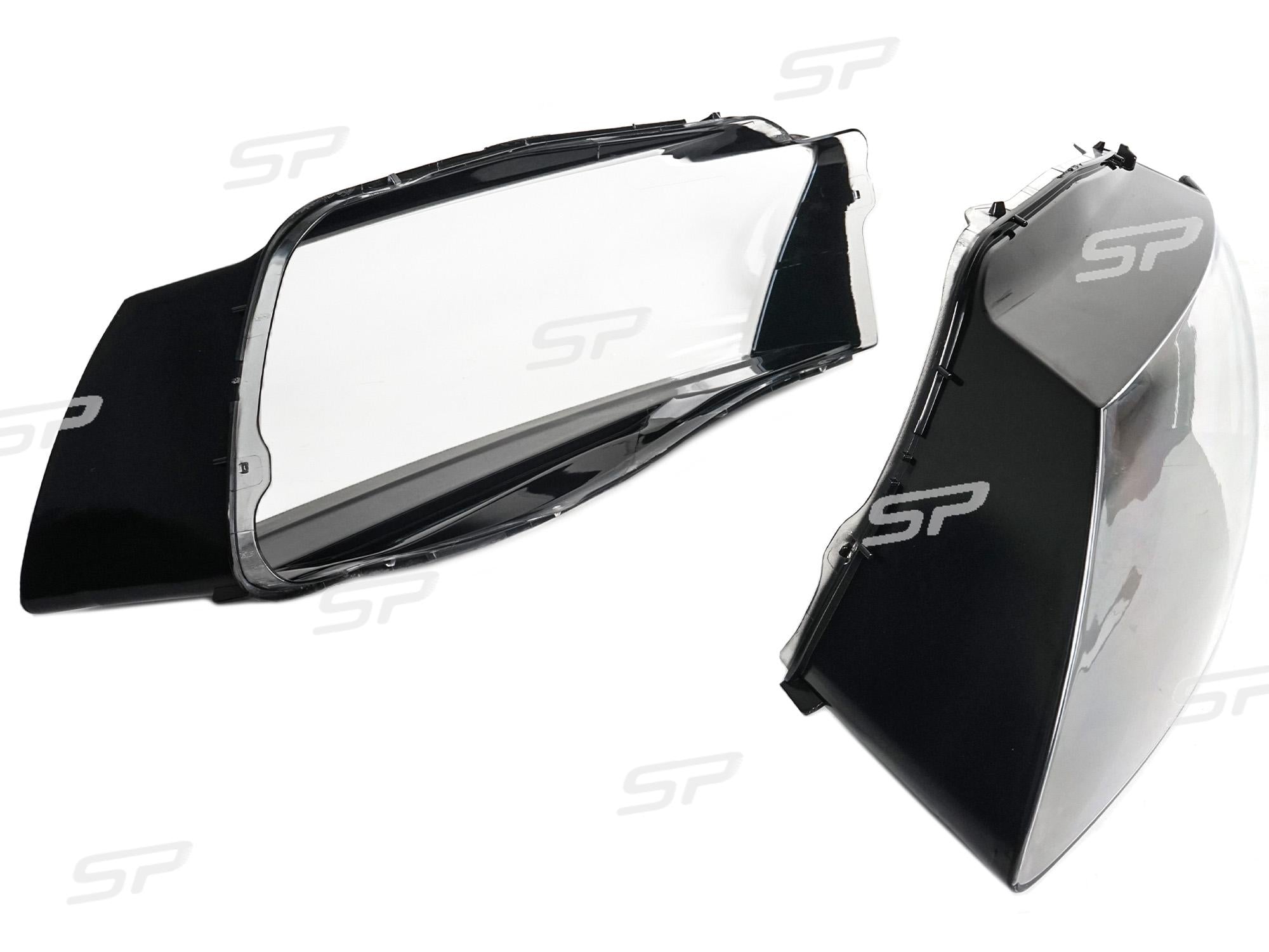 Paar Klar Scheinwerferglas Abdeckung Für Audi A5 8T 2008-2012 Scheinwerfer Glas