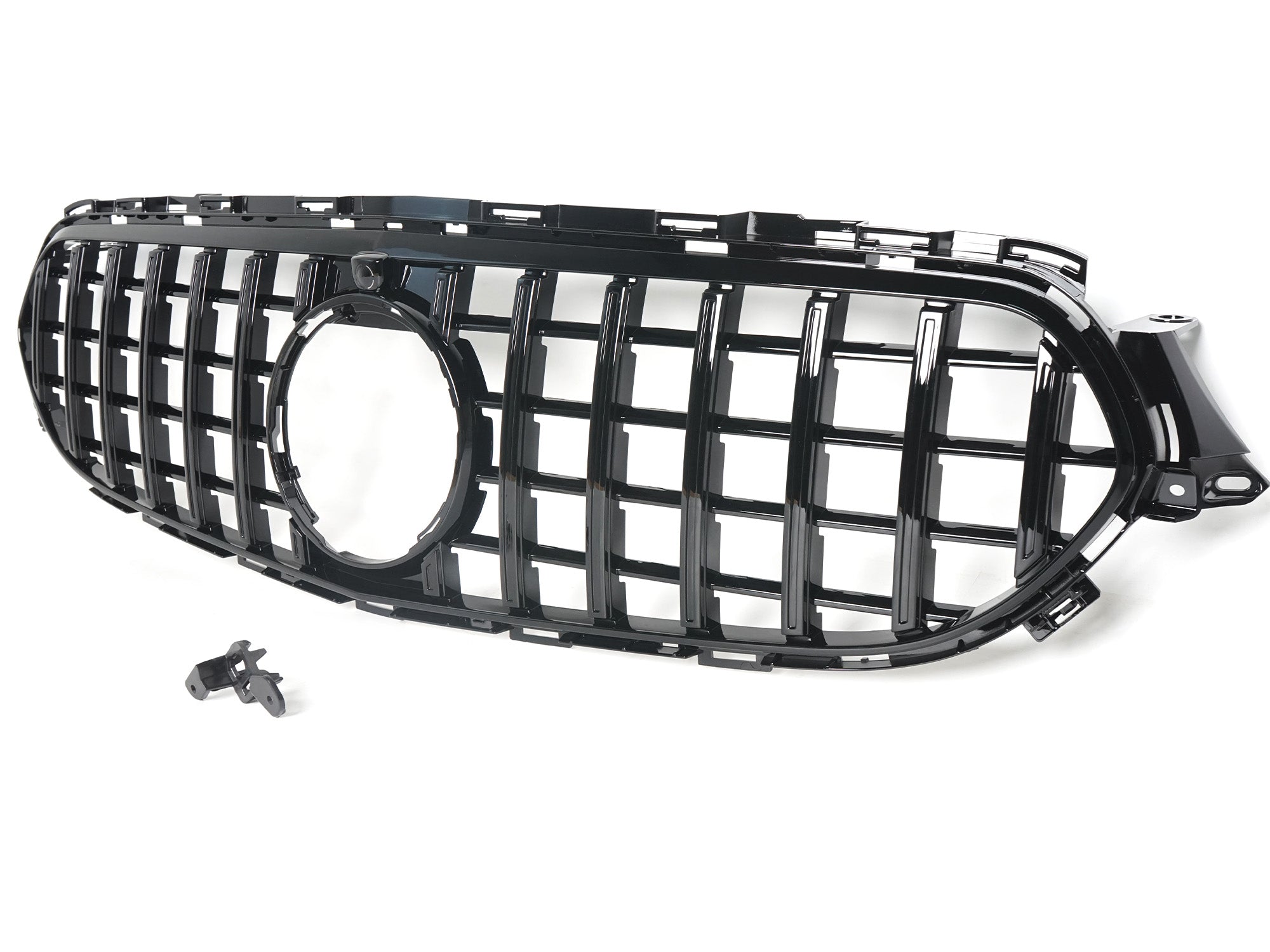 Kühlergrill Grill GT Schwarz für Mercedes E-Klasse W213 S213 C238 A328 Avantgarde Exklusive All Terrain MODF ab 2020
