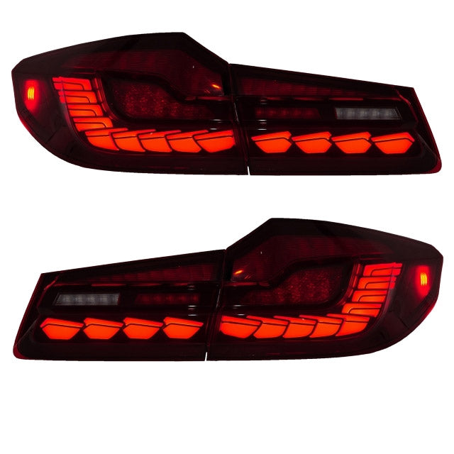 LED Rückleuchten SET Rot dynamik OLED für BMW 5er G30 Limo 2017-2020