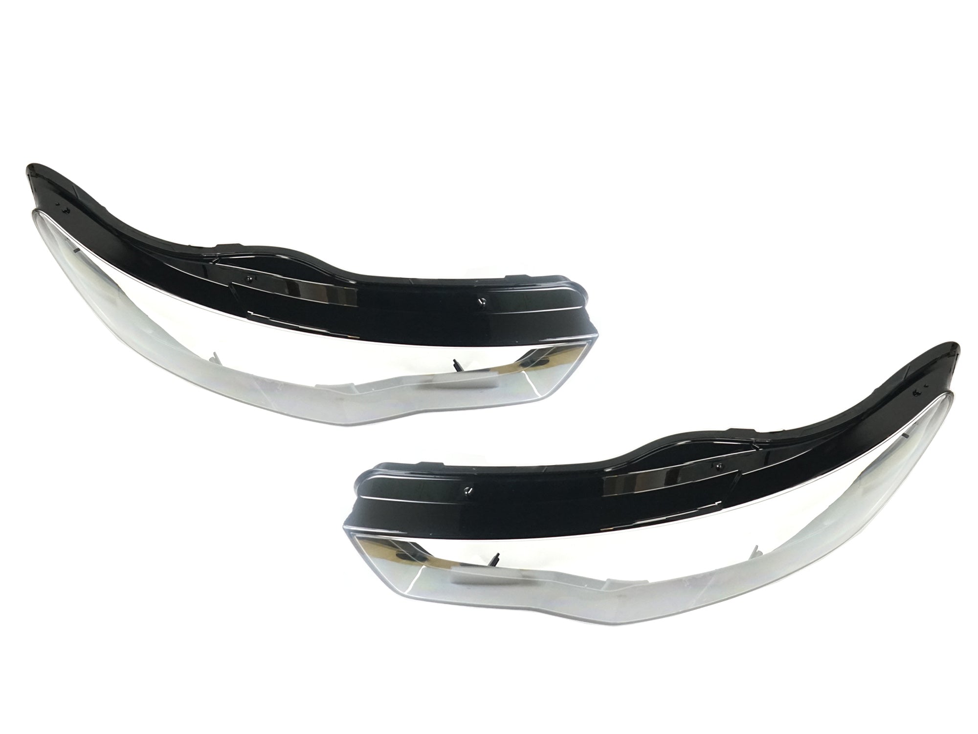 Scheinwerfer-Abdeckungen Glas Streuscheibe Paar für AUDI A6 C7 2010-2014