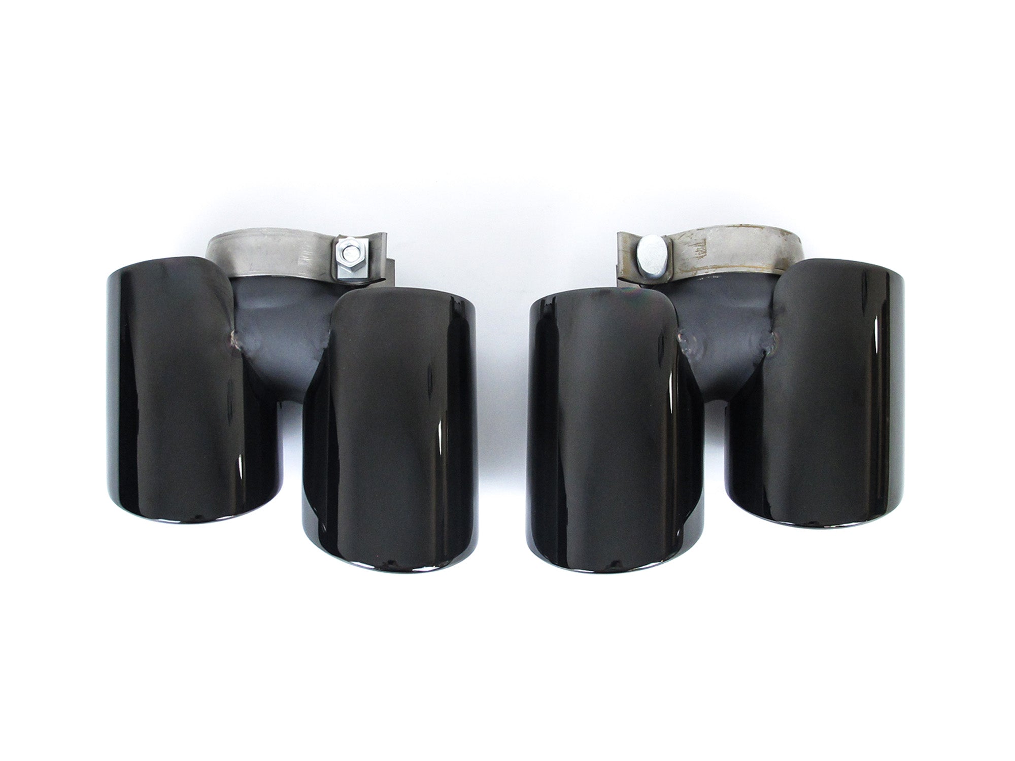 Auspuffblenden Exhaust Endrohre Auspuff Blenden für Porsche Carrera 911 991.1 2013-2015