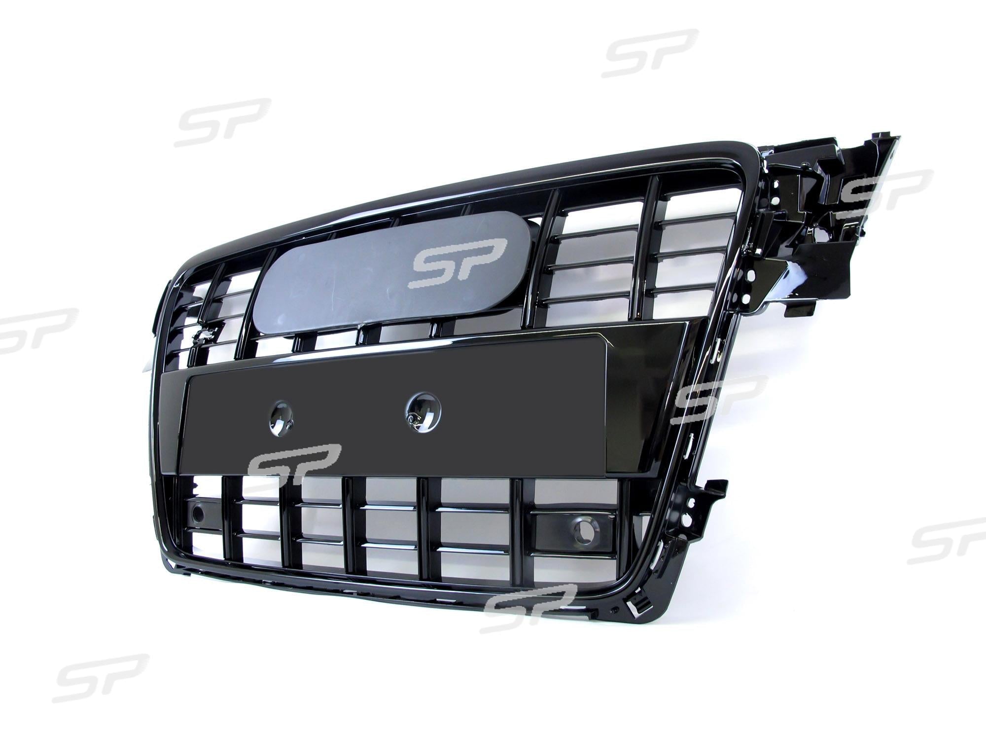 Frontgrill Kühlergrill Schwarz Glanz für Audi A4 S4 B8 Avant Limo S4 2008-2011 fg224