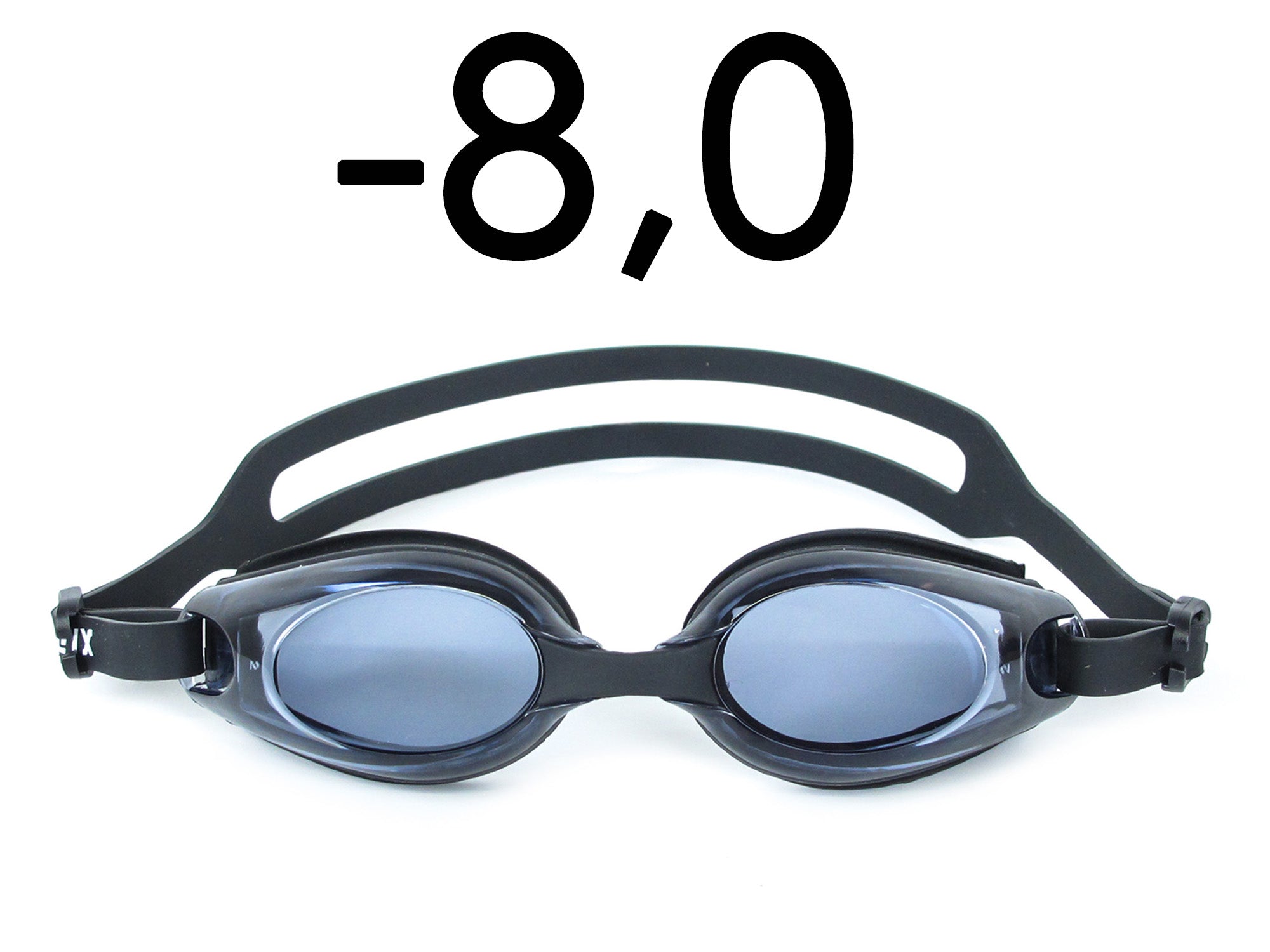 Schwimmbrille mit Sehstärke Antibeschlag UV-Schutz Goggles -1,5 bis -8,0 sg2